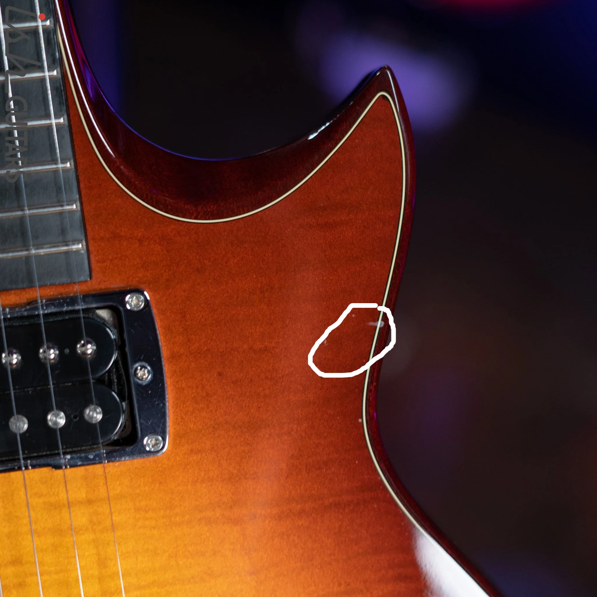 2007 Taylor SB-1 Electric Guitar Standard Sunburst - Image 8