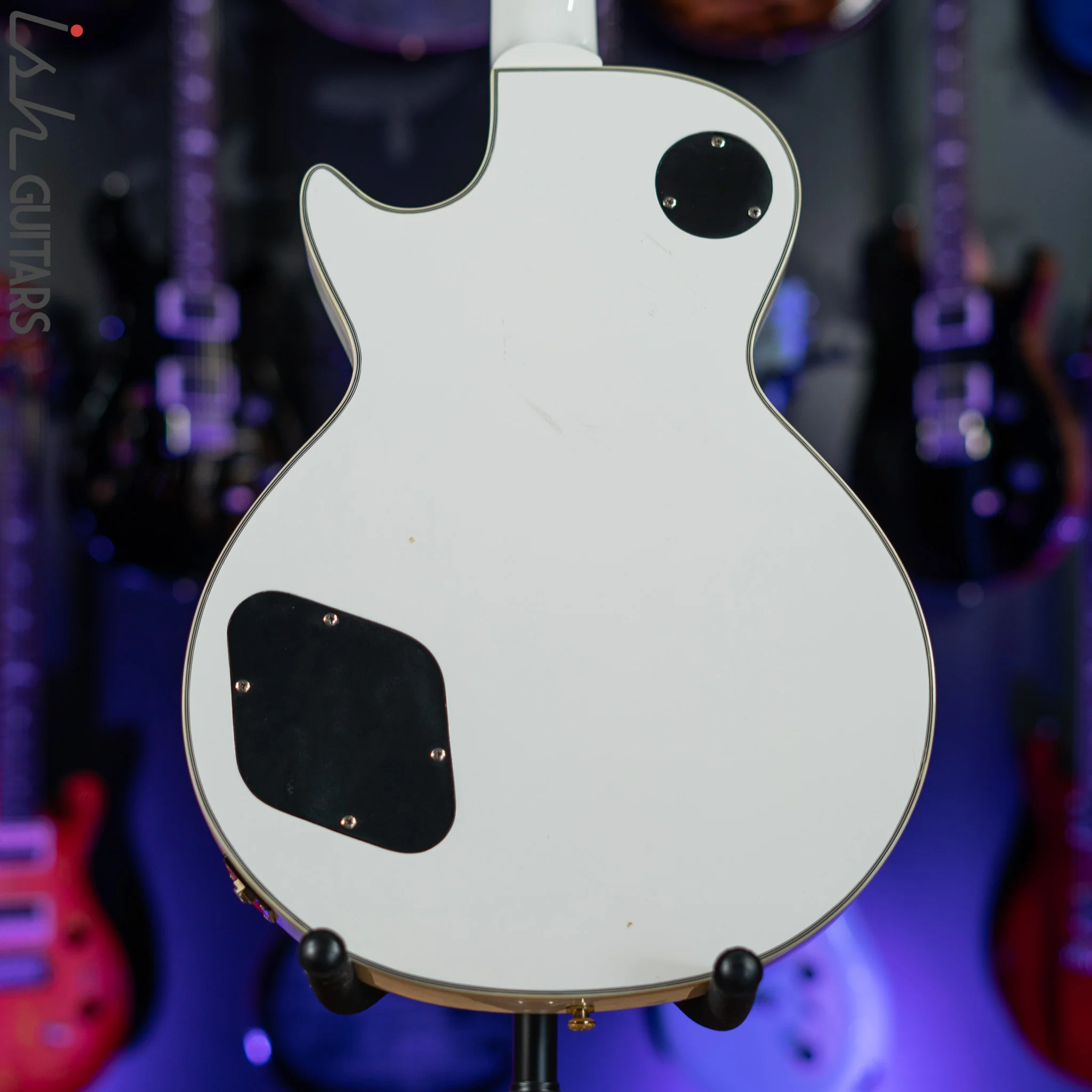 2008 Epiphone Les Paul Custom White - Image 11