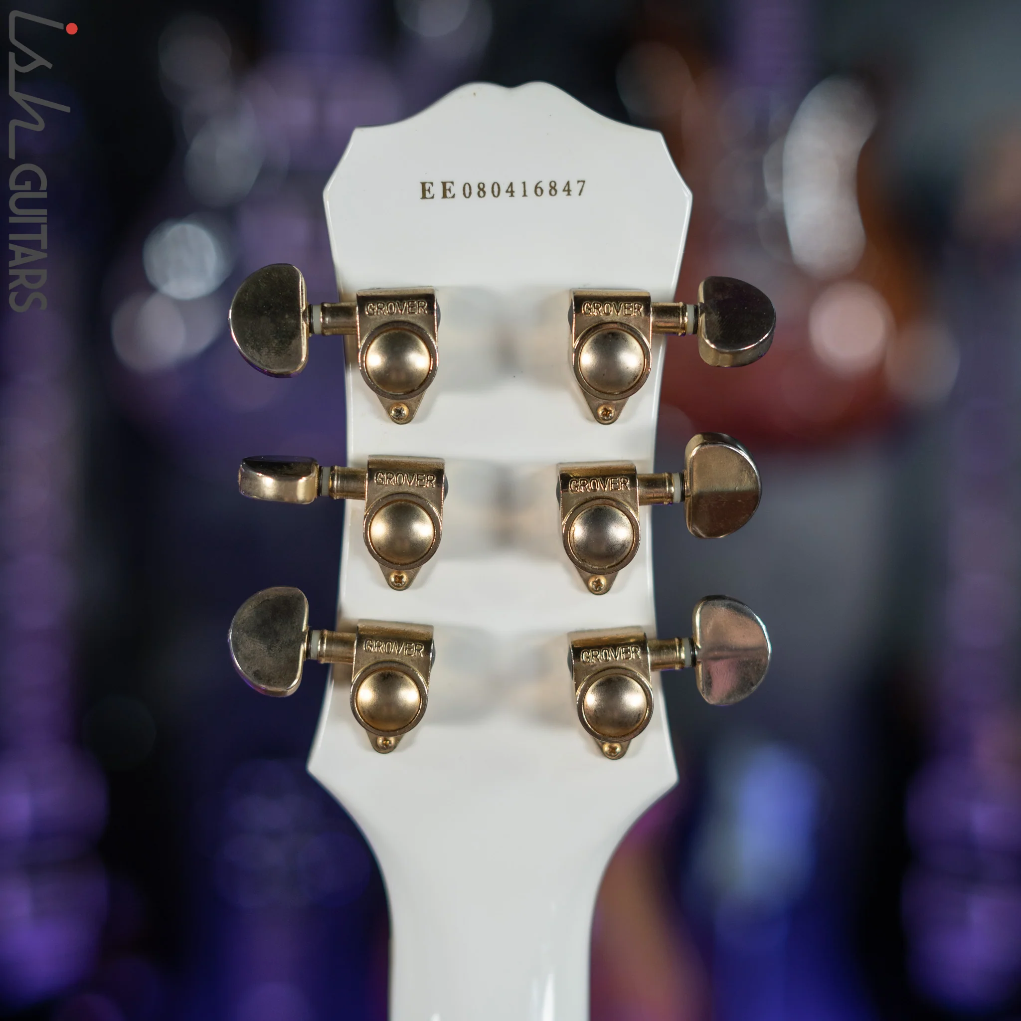 2008 Epiphone Les Paul Custom White - Image 15