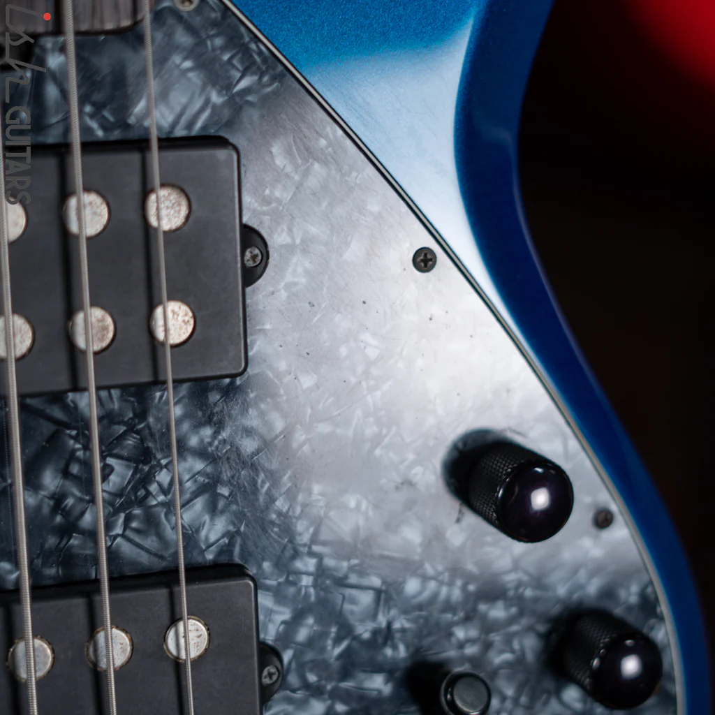 2008 Ernie Ball Music Man Stingray 5 HH Blue Pearl - Image 18
