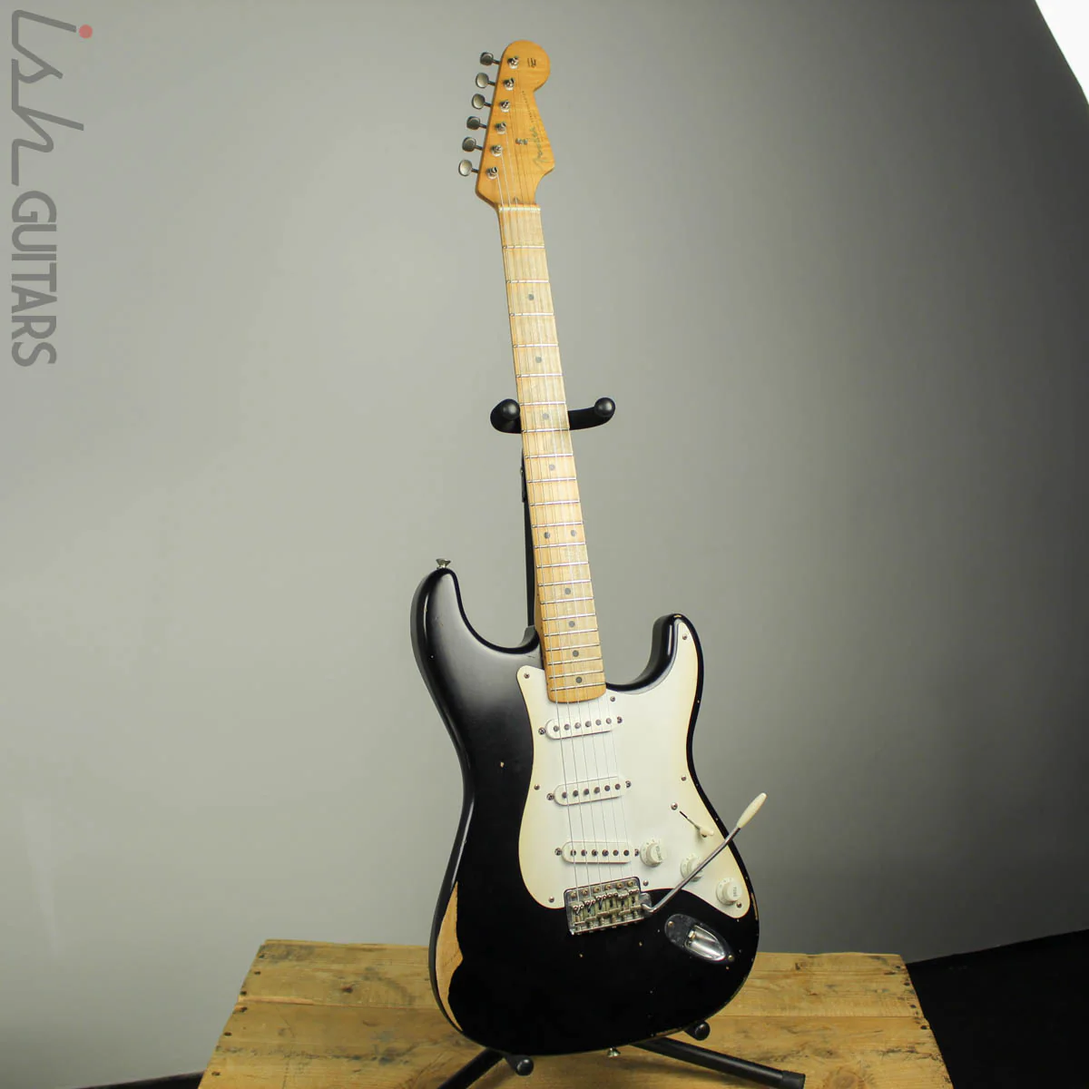2008 Fender Road Worn 50s Stratocaster Black - Image 2