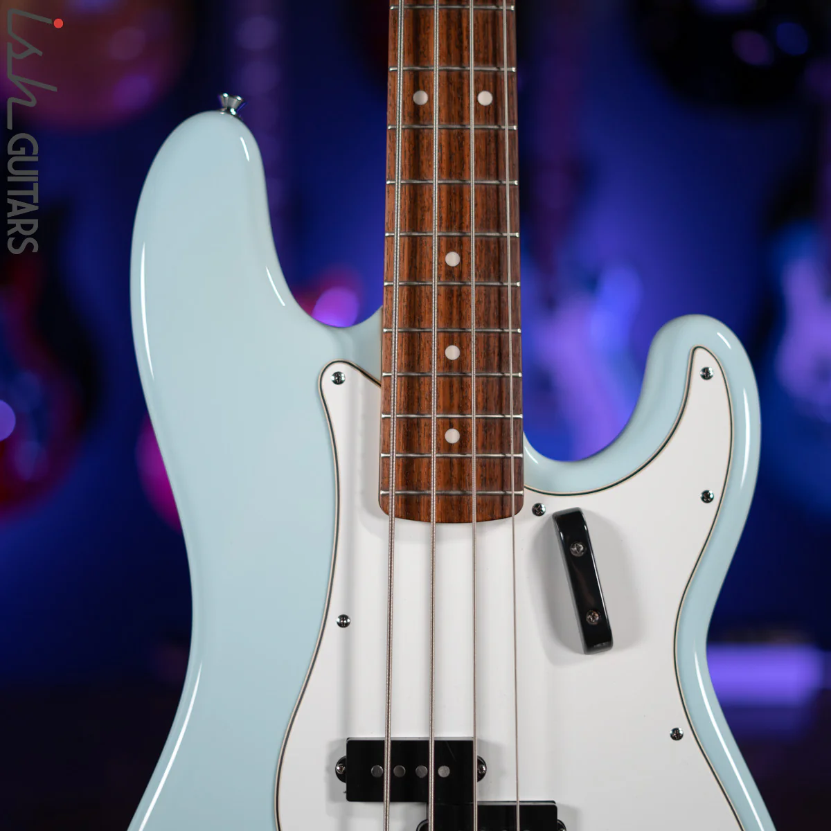 2008 Fender Squier Precision Vintage Vibe Powder Blue - Image 3