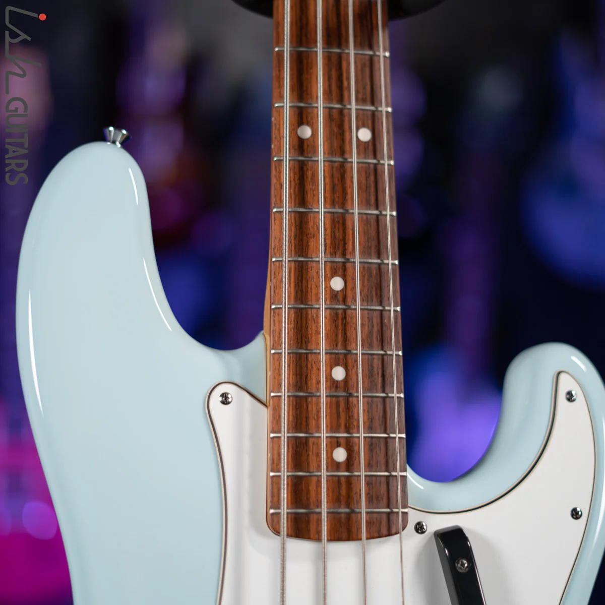 2008 Fender Squier Precision Vintage Vibe Powder Blue - Image 5