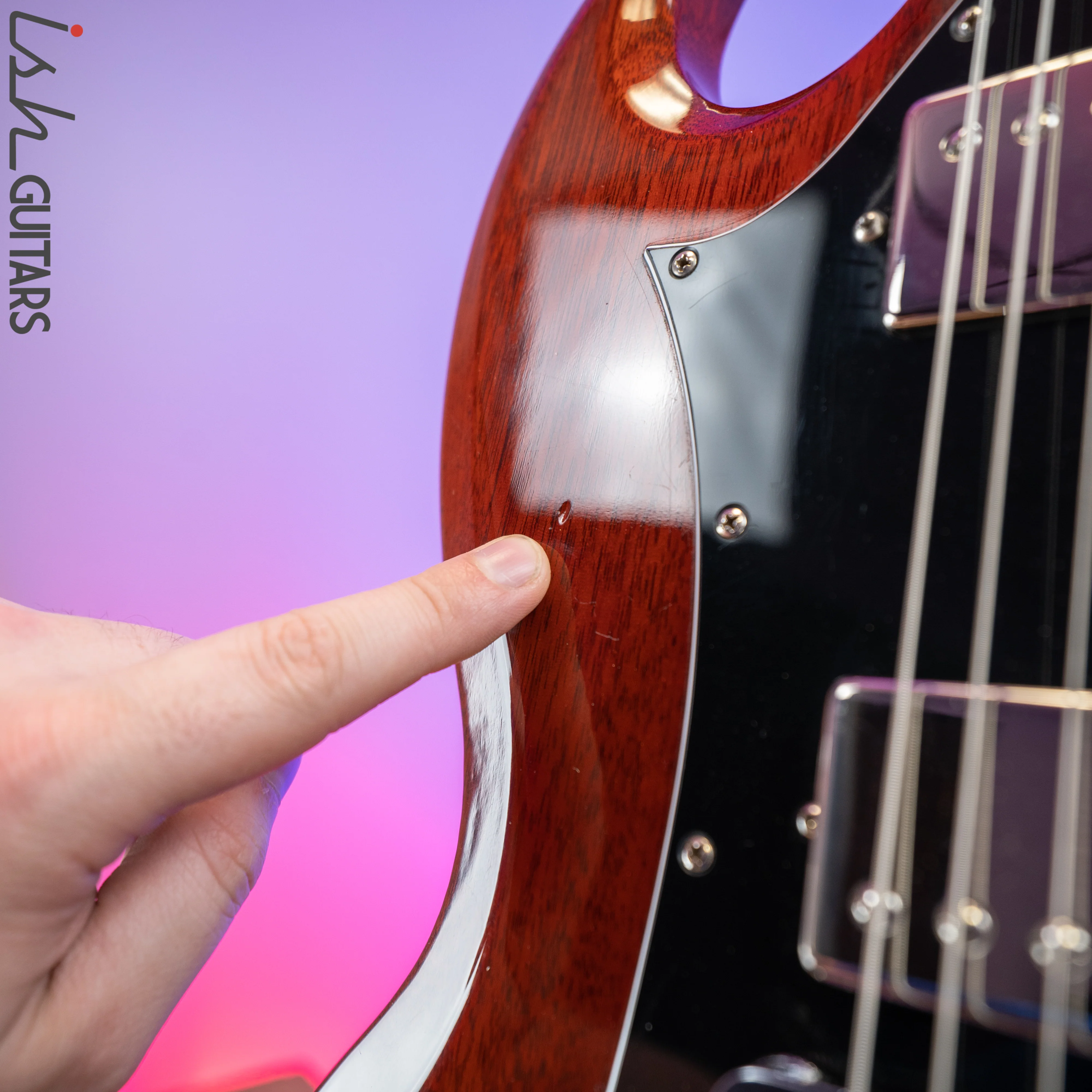 2008 Gibson SG Classic Cherry w/ Lollar Imperial Humbuckers - Image 17