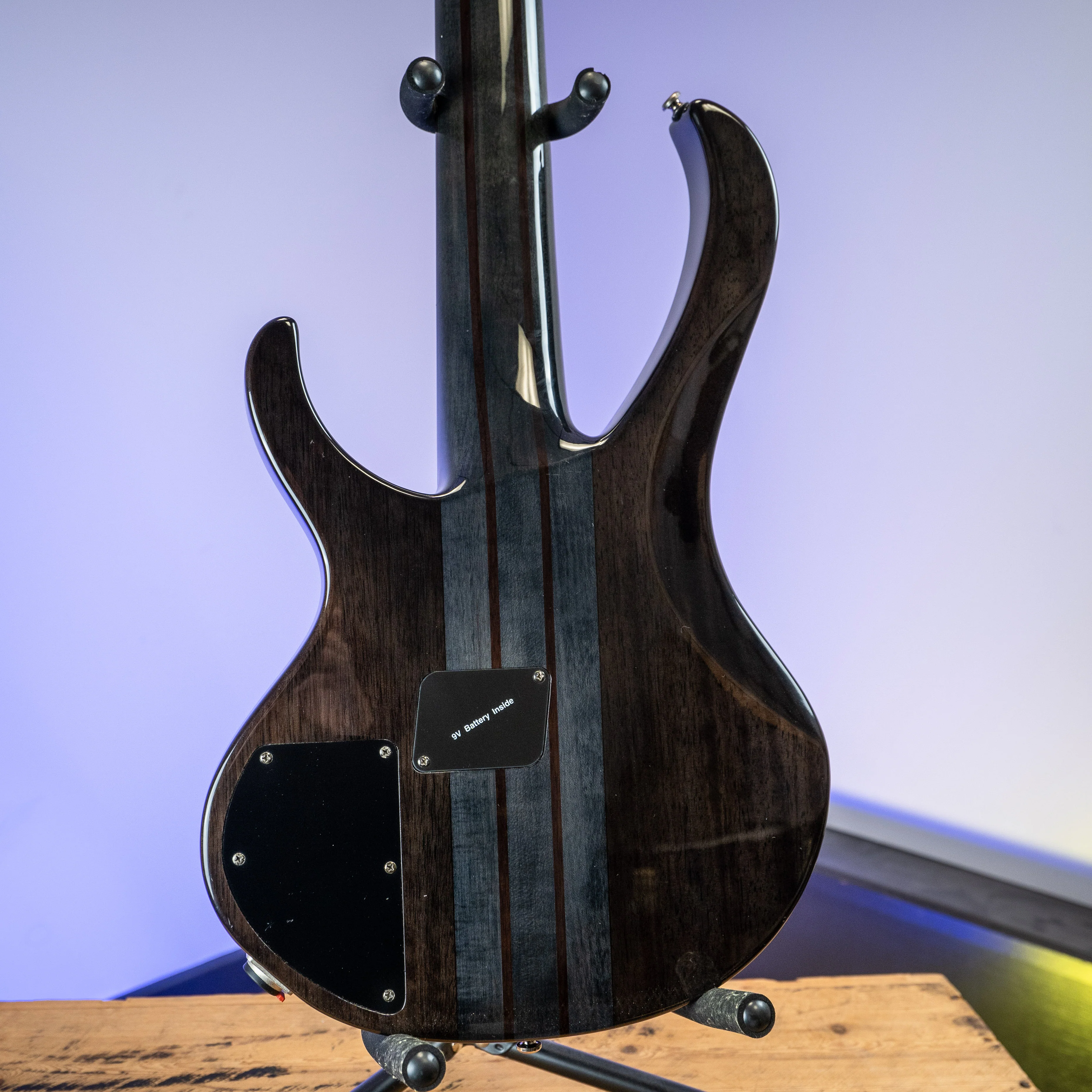2008 Ibanez BTB575 Trans Gray 5 String Bass - Image 8