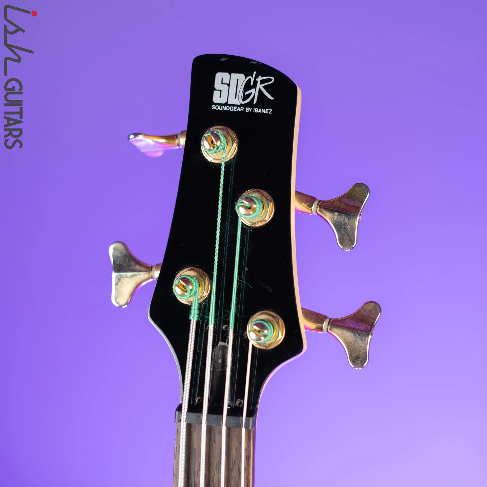 2008 Ibanez SRX08 LTD Bass Guitar Black Sparkle - Image 6