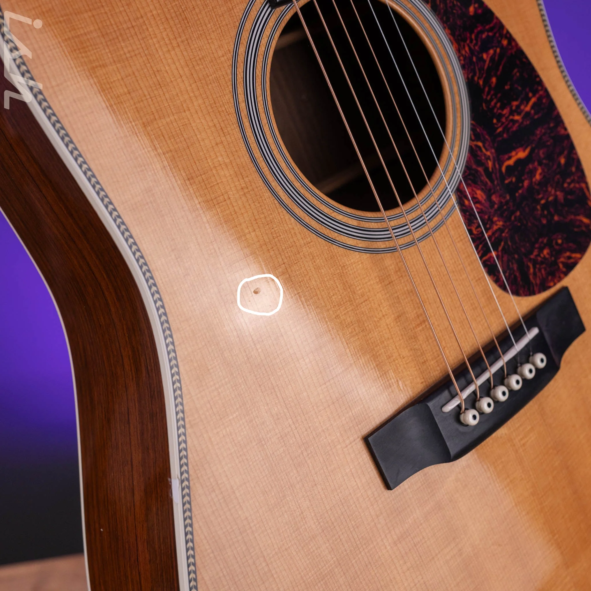 2008 Martin HD-28 Standard Acoustic-Electric Guitar - Image 6