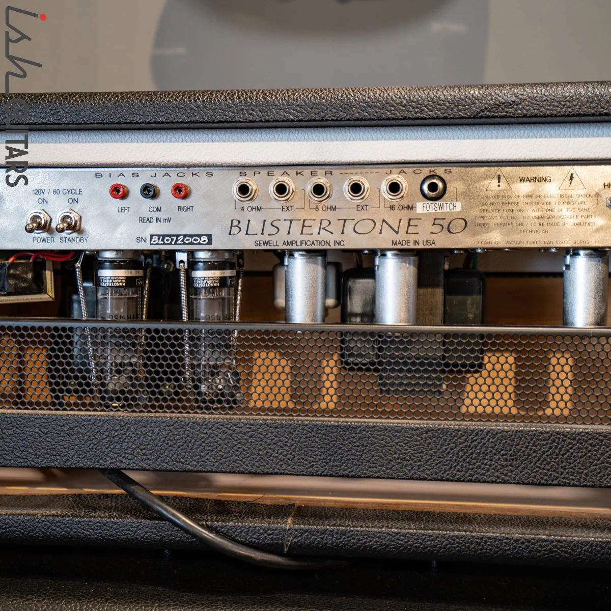 2008 Sewell Blistertone 50 50W Amp - Image 3