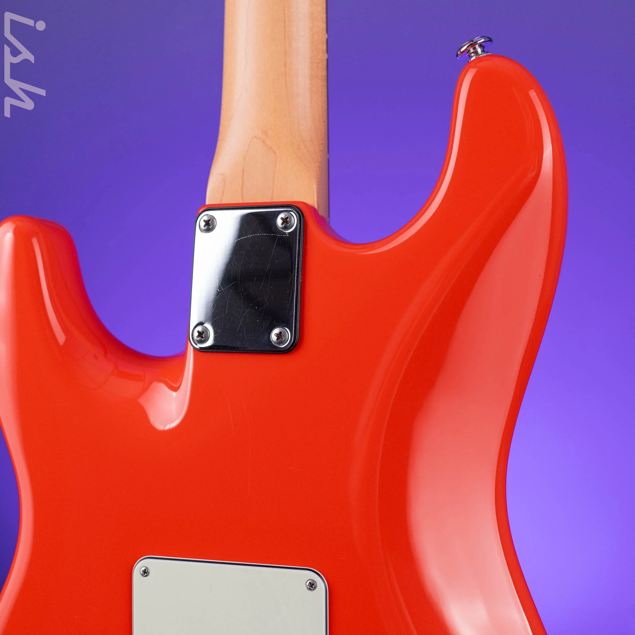 2008 Suhr Classic S SSS Scott Henderson Spec Fiesta/Dakota Mix Red - Image 11