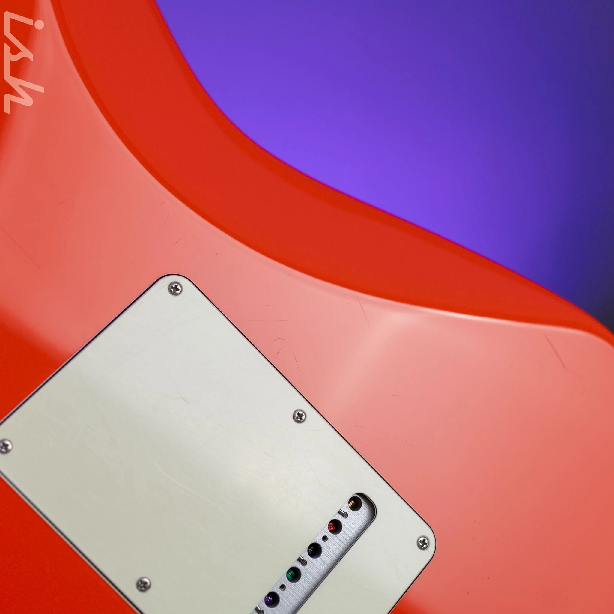 2008 Suhr Classic S SSS Scott Henderson Spec Fiesta/Dakota Mix Red - Image 14