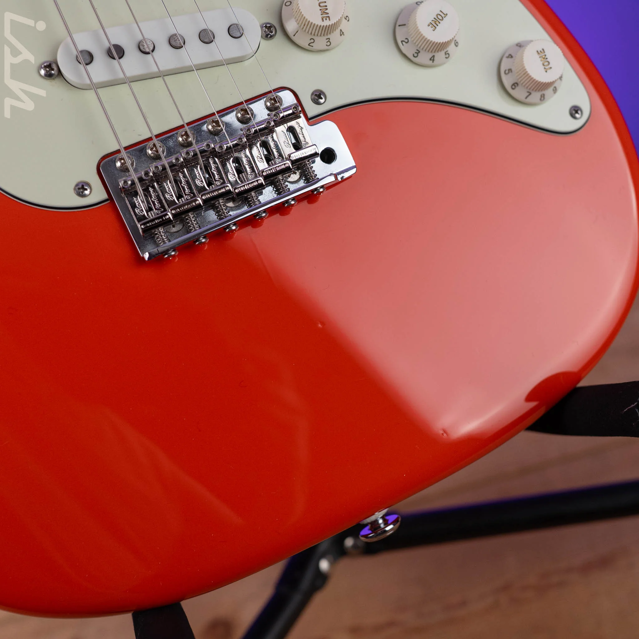 2008 Suhr Classic S SSS Scott Henderson Spec Fiesta/Dakota Mix Red - Image 6