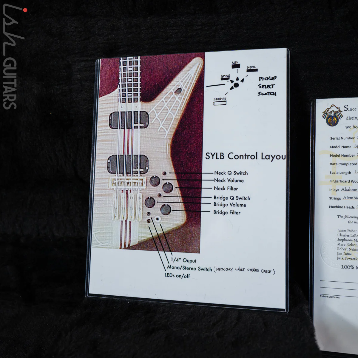 2009 Alembic Spyder SYLB4 John Entwistle Signature Bass #40 of 50 - Image 19