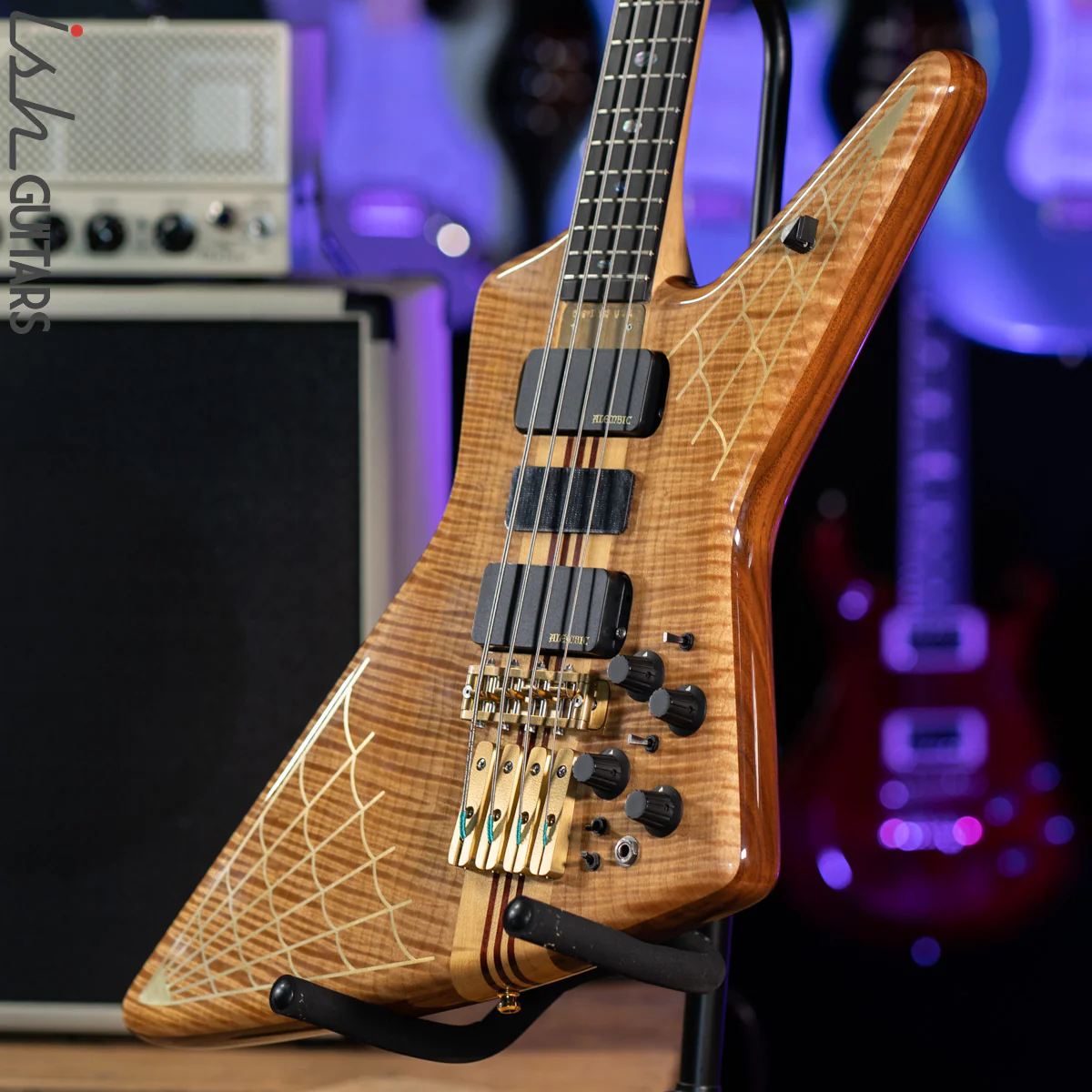 2009 Alembic Spyder SYLB4 John Entwistle Signature Bass #40 of 50 - Image 7