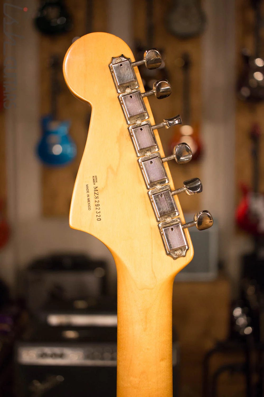 2009 Fender Classic Player Jazzmaster MIM Mastery Bridge - Image 9