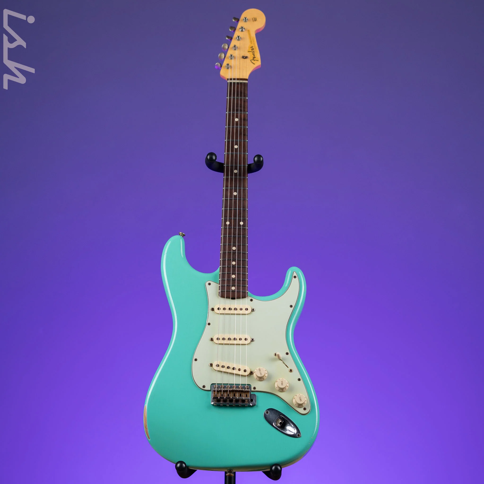 2009 Fender Custom Shop Wildwood 10 '59 Stratocaster Seafoam Green Brazilian Rosewood - Image 2