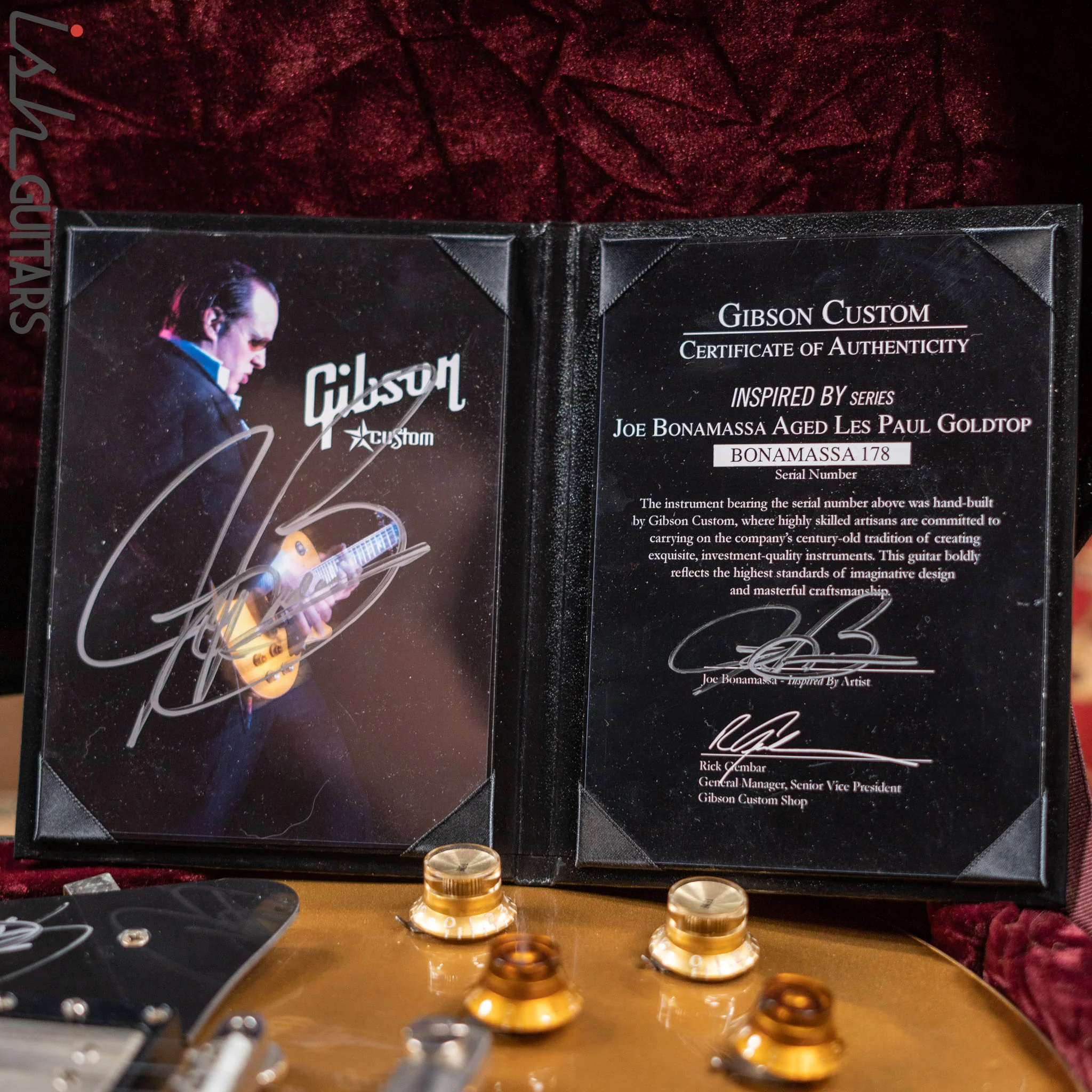 2009 Gibson Custom Shop Aged “Inspired by” Joe Bonamassa ‘57 Reissue Goldtop - Image 23