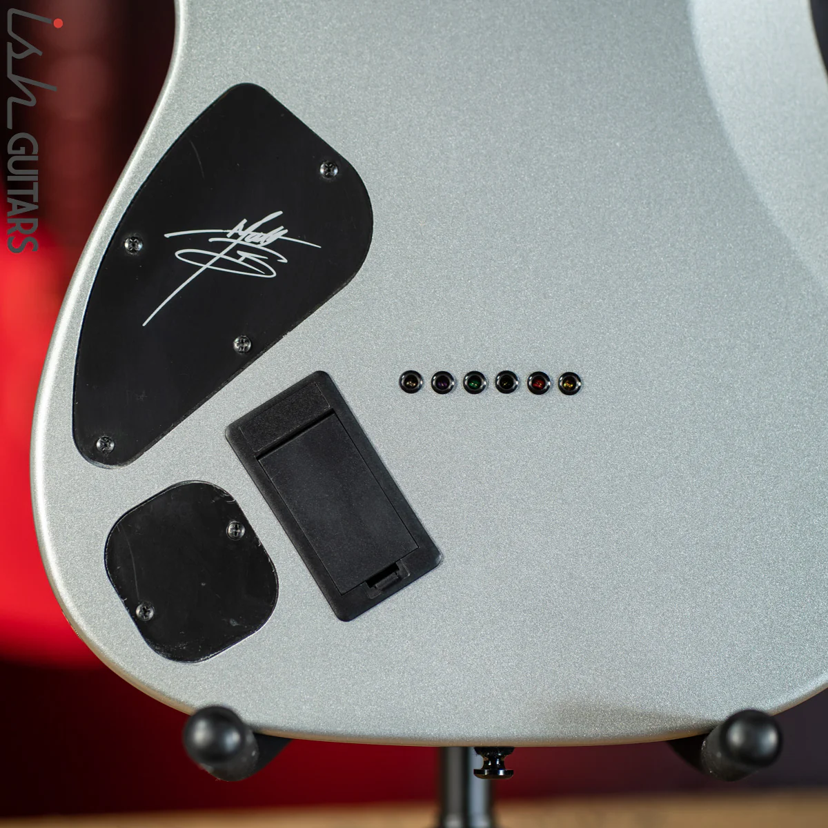 2009 Ibanez MBM2 Matt Bachand Silver - Image 12