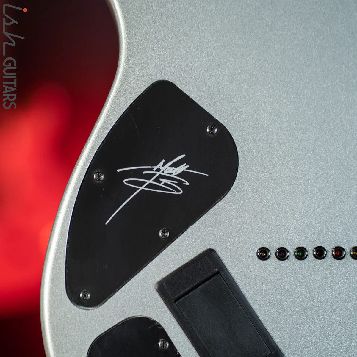 2009 Ibanez MBM2 Matt Bachand Silver - Image 13