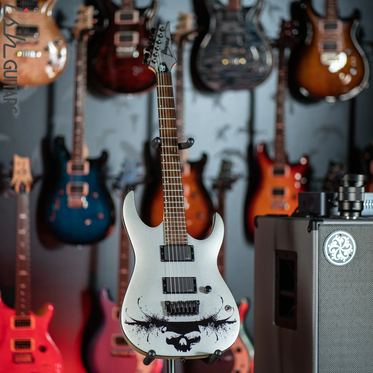 2009 Ibanez MBM2 Matt Bachand Silver - Image 2