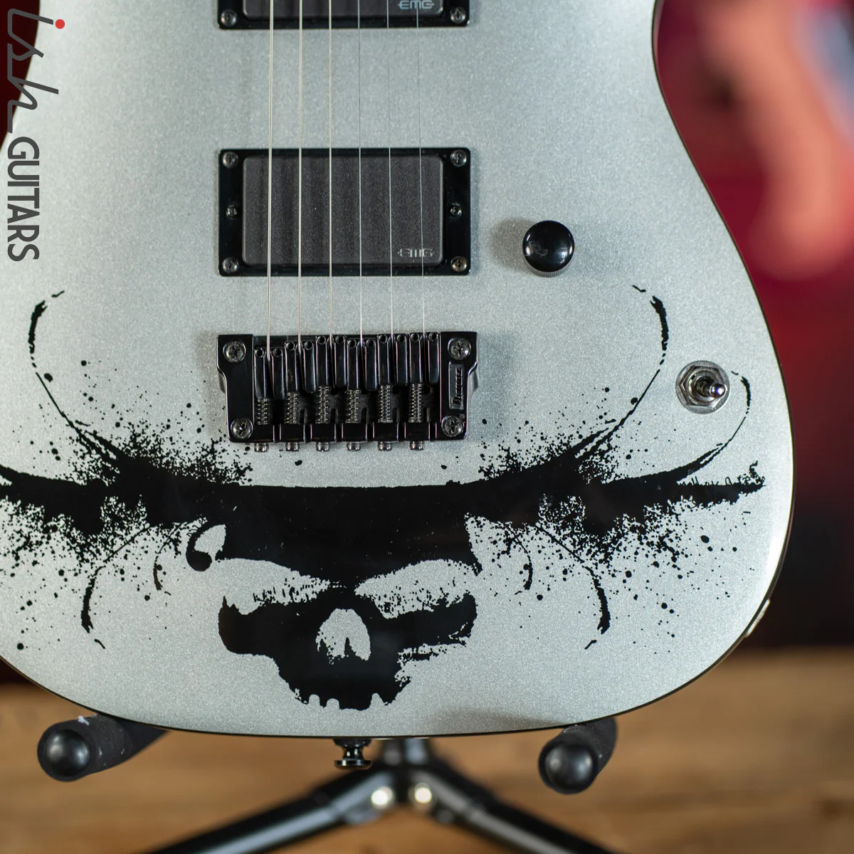 2009 Ibanez MBM2 Matt Bachand Silver - Image 4