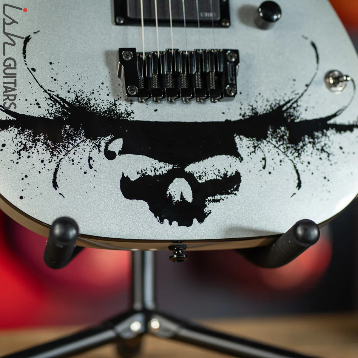 2009 Ibanez MBM2 Matt Bachand Silver - Image 6
