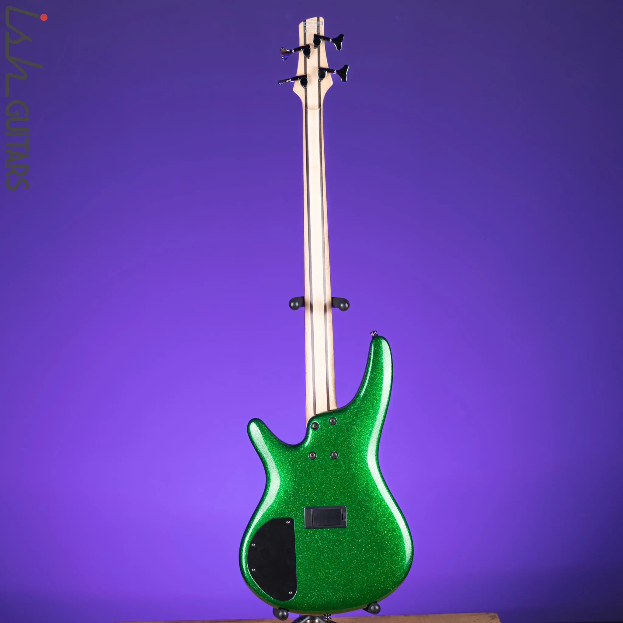 2009 Ibanez SR300 Bass Guitar Green Sparkle - Image 6