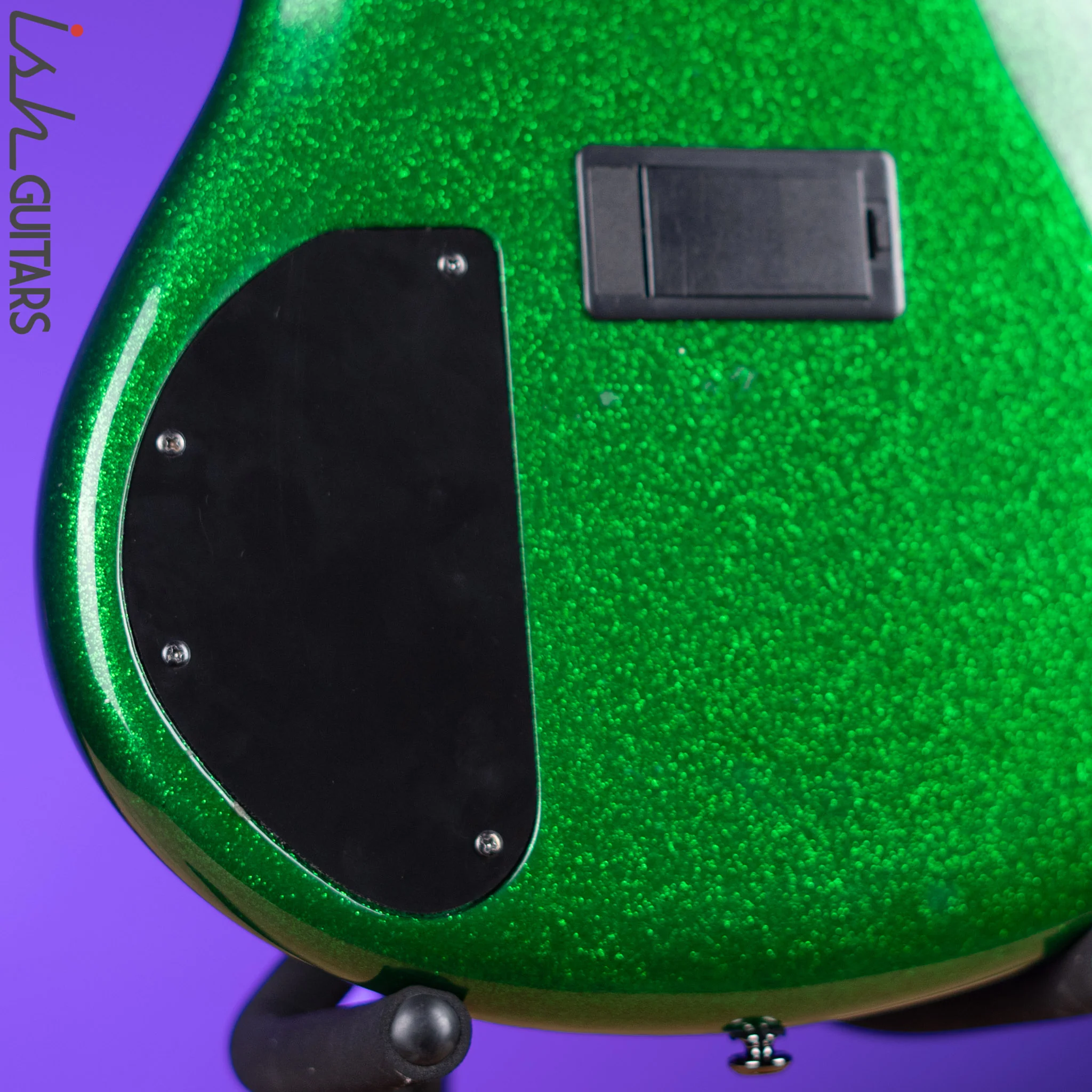 2009 Ibanez SR300 Bass Guitar Green Sparkle - Image 9