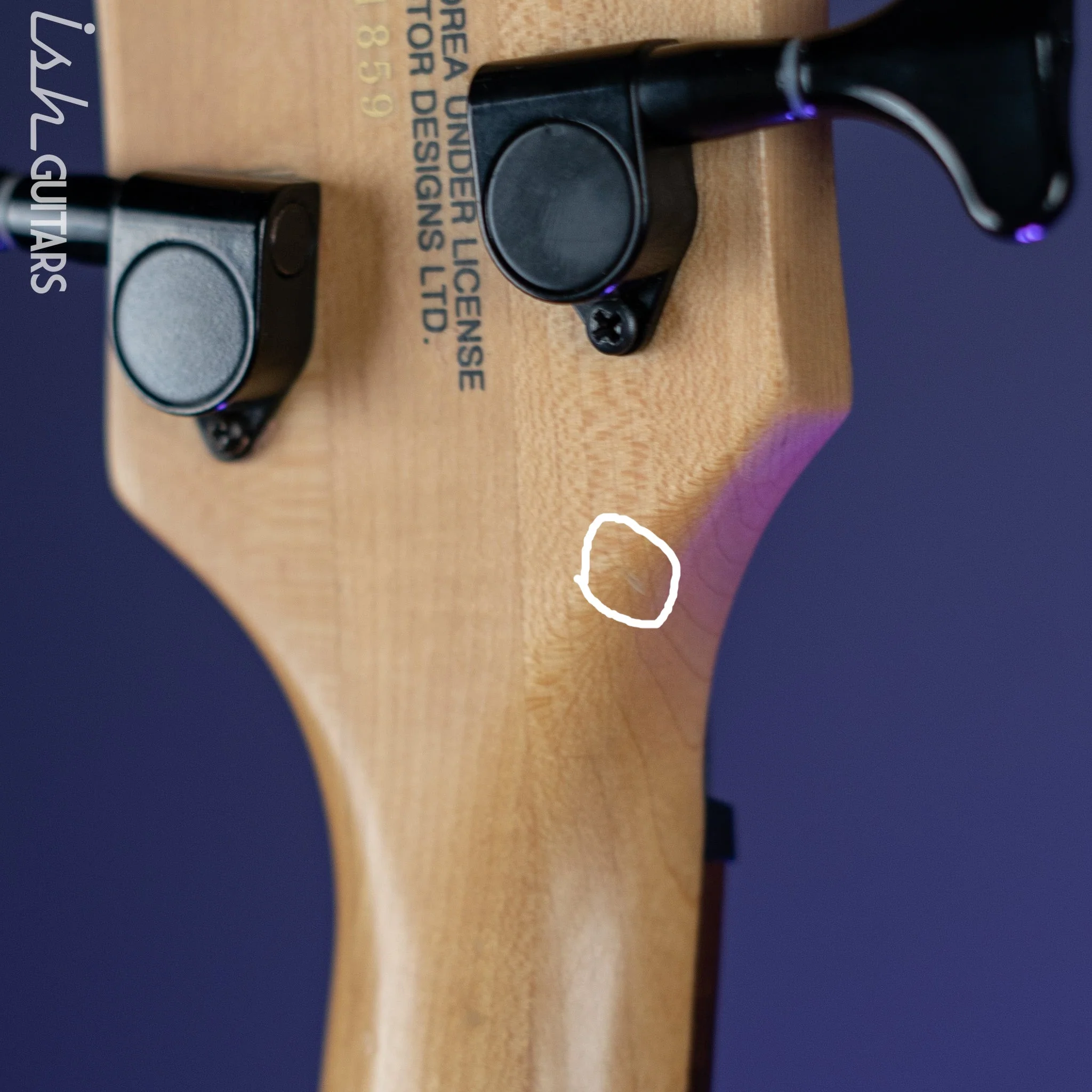 2009 Spector Legend 4 Custom Natural - Image 19