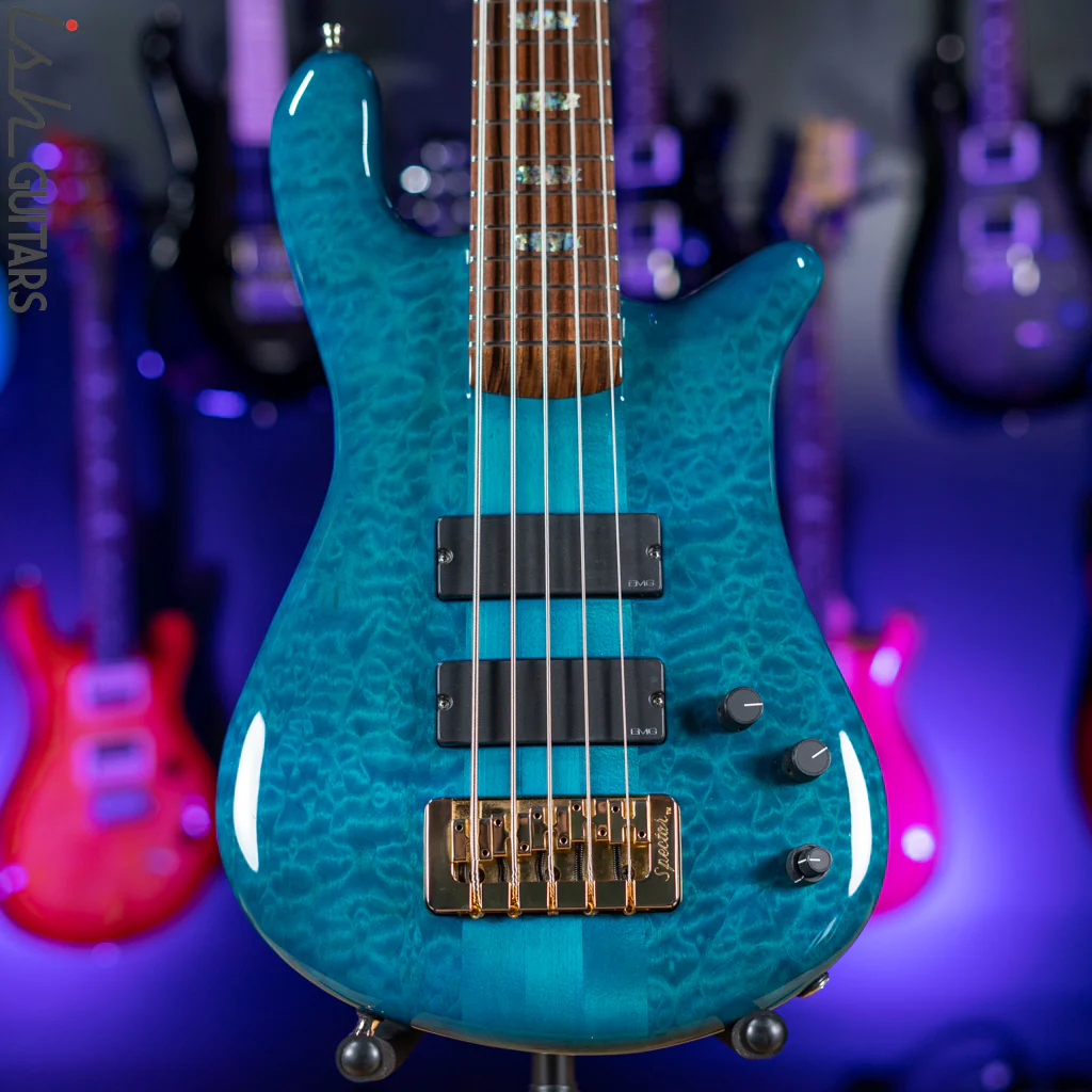 2009 Spector USA NS-5XL Peacock Blue