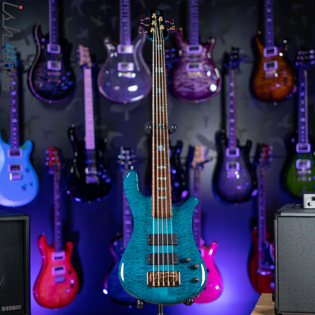 2009 Spector USA NS-5XL Peacock Blue - Image 2