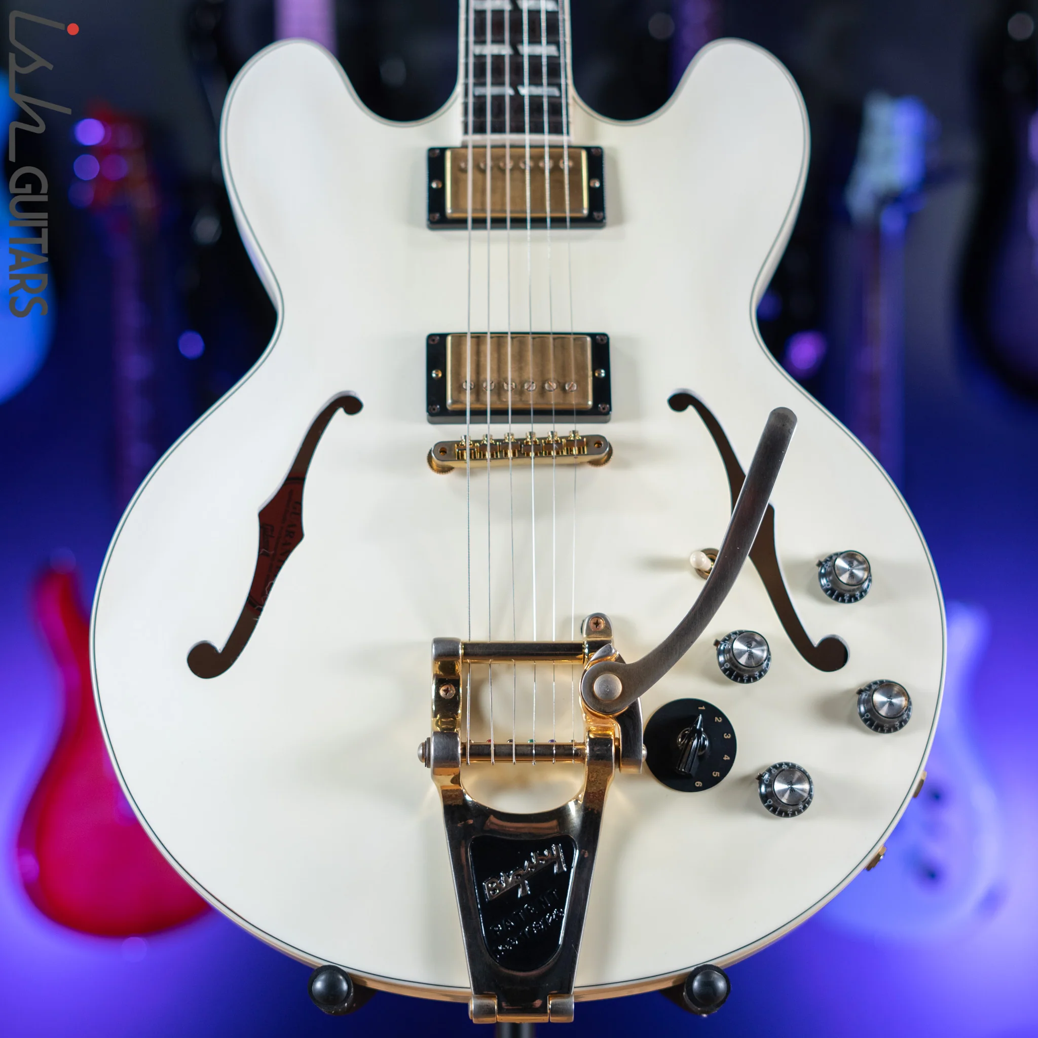 2010 Gibson Custom Shop ES 345 VOS 1959 Varitone Stereo w/ Bigsby Alpine White