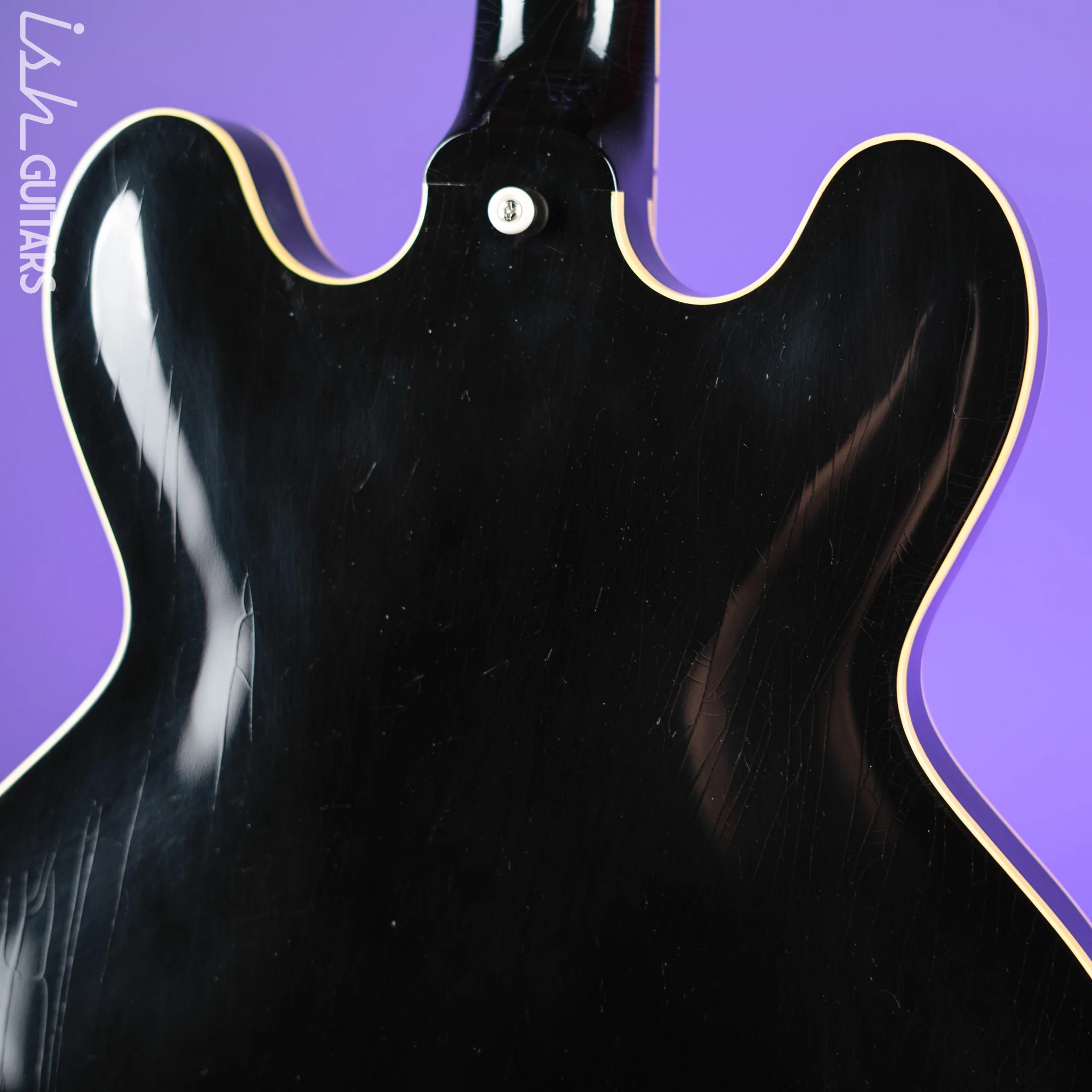 2022 Gibson Custom Shop ES-335 Murphy Lab Aged Relic Black - Image 11