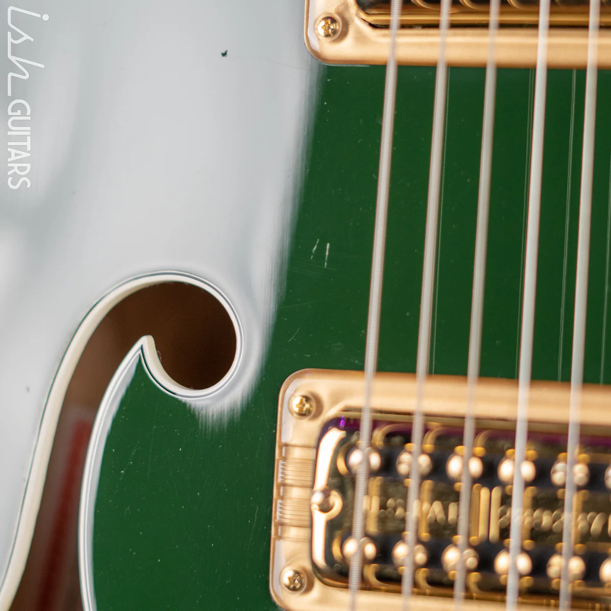 2010 Gretsch Country Club G6196T Cadillac Green - Image 16