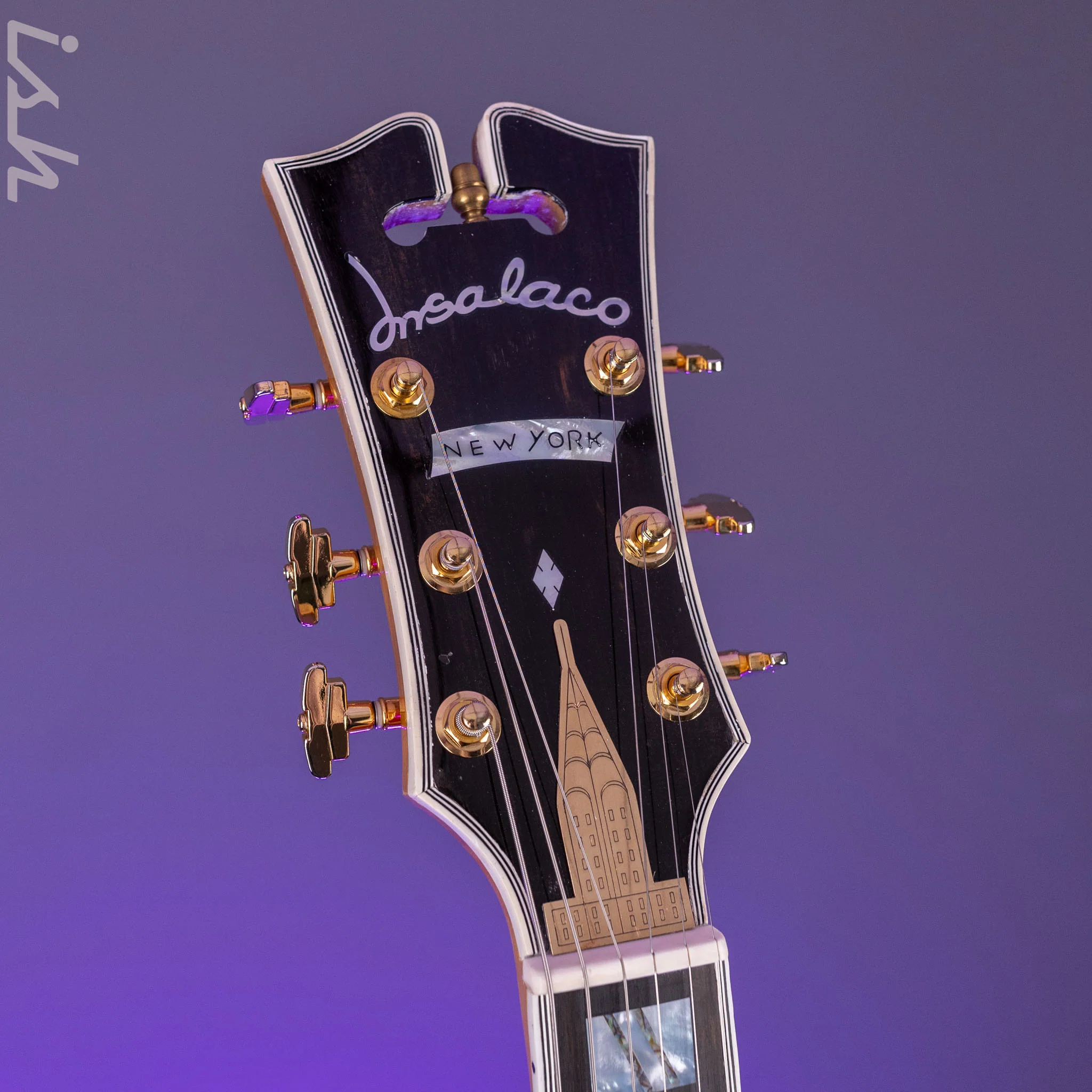 2010 Insalaco Archtop Amber - Image 7