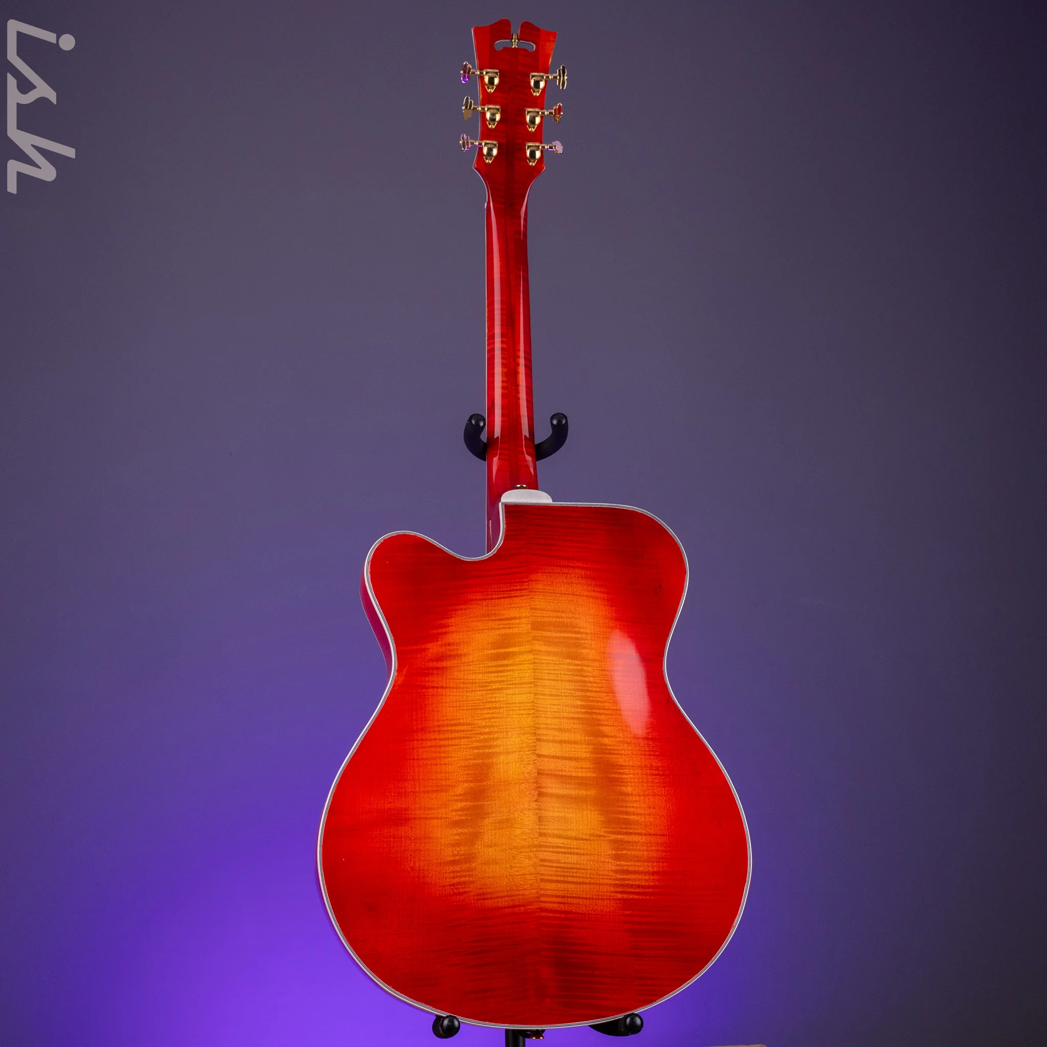 2010 Insalaco Archtop Cherry Burst - Image 16