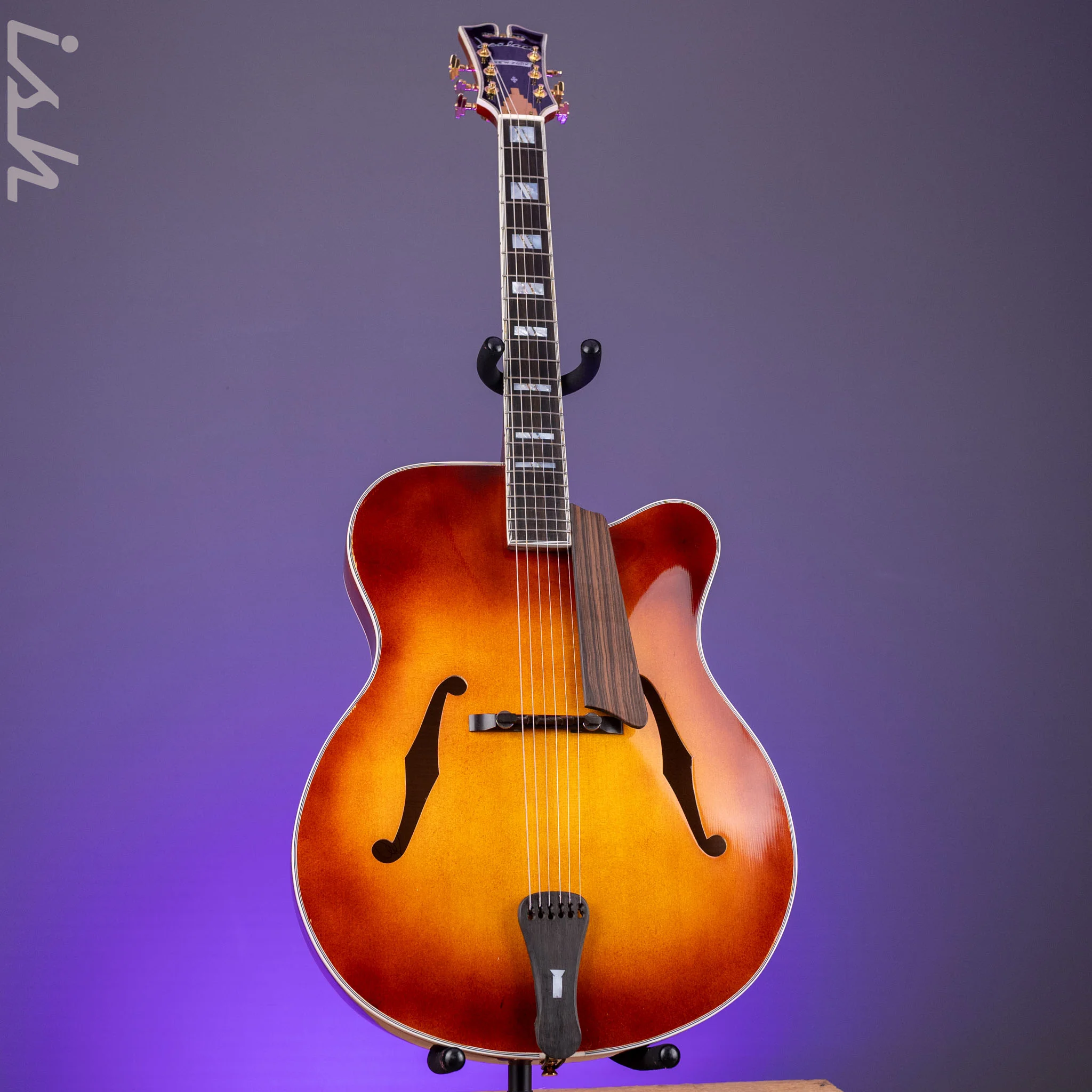 2010 Insalaco Archtop Tobacco Burst - Image 2
