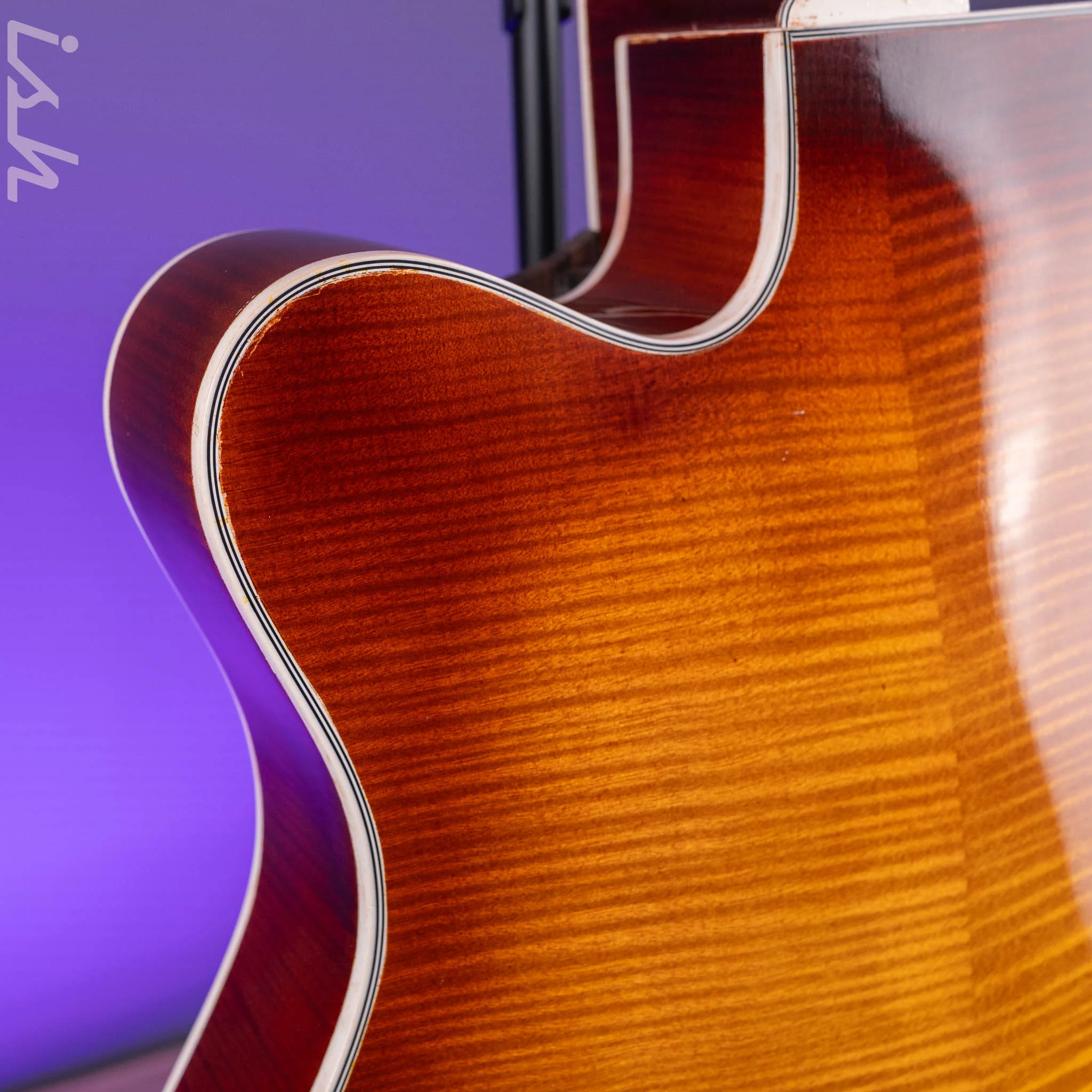 2010 Insalaco Archtop Tobacco Burst - Image 24