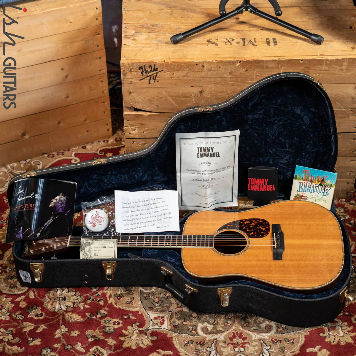 2010 Larrivée D-60 *Owned by Tommy Emmanuel* - Image 13