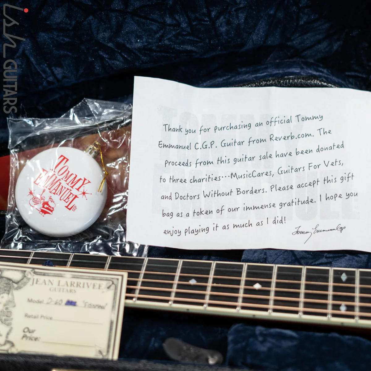 2010 Larrivée D-60 *Owned by Tommy Emmanuel* - Image 17
