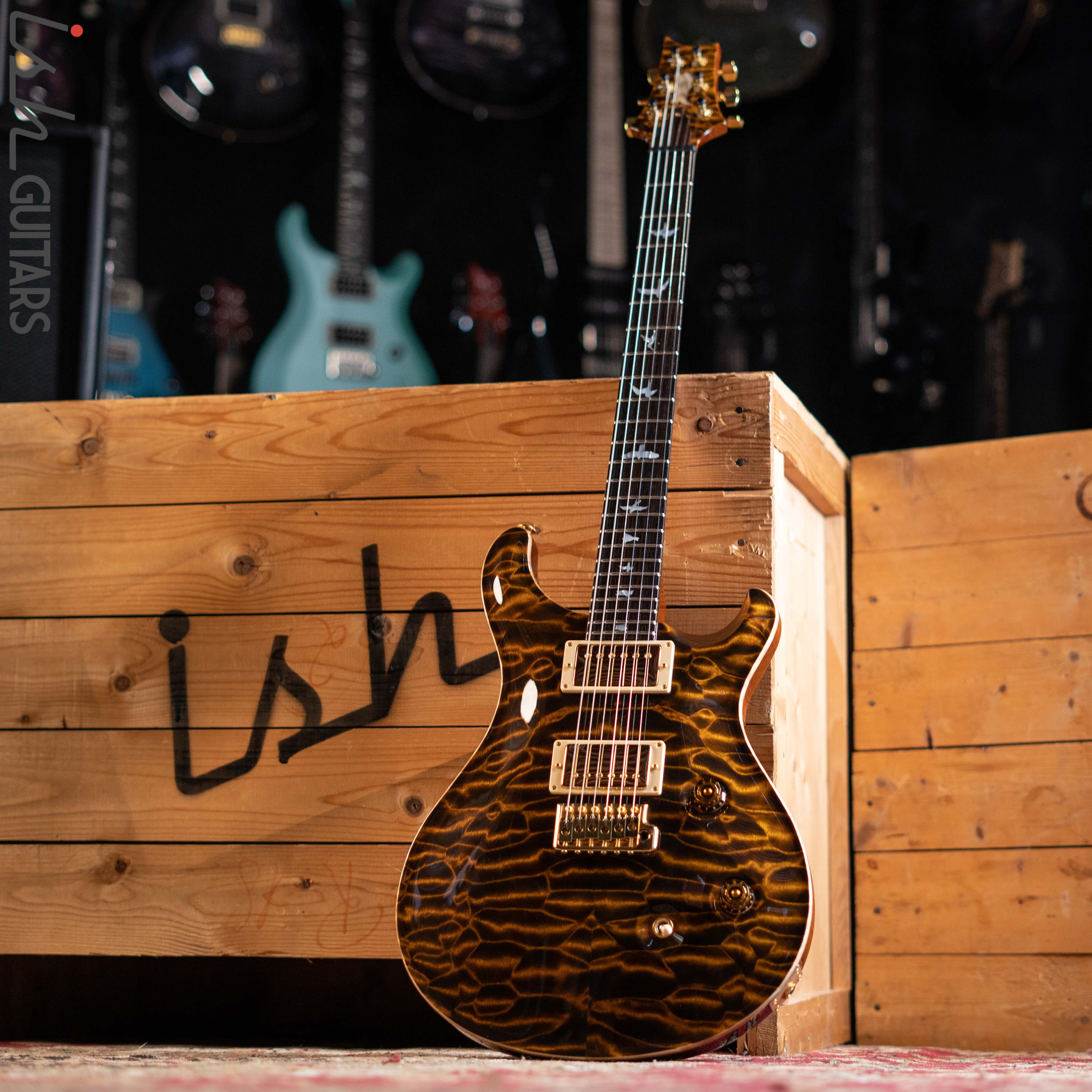 2010 PRS Custom 24 Private Stock #2809 Tiger Eye - Image 2