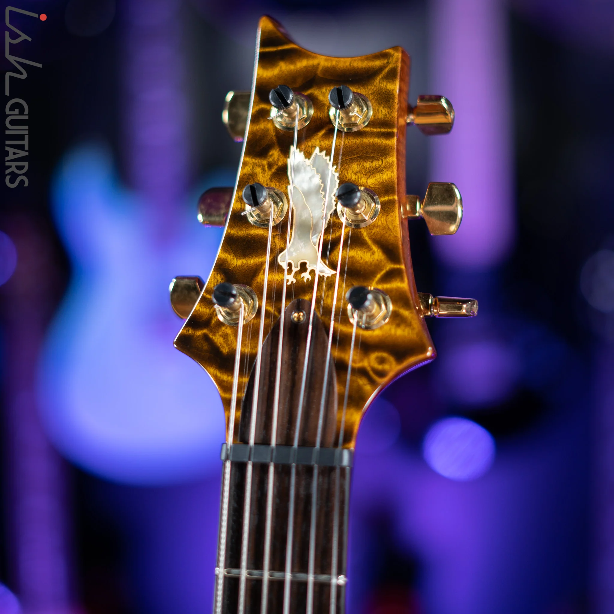 2010 PRS Custom 24 Private Stock #2809 Tiger Eye - Image 6