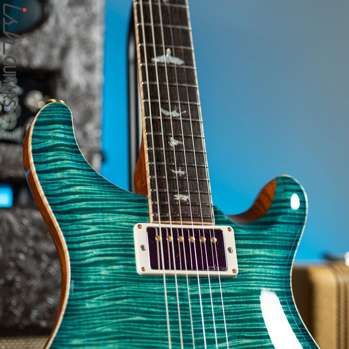 2010 PRS Experience McCarty 58 Private Stock Bahamian Blue - Image 5