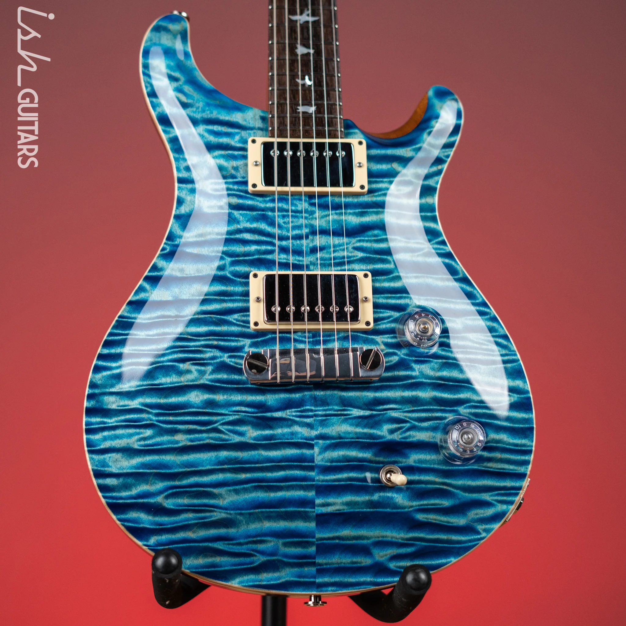2010 PRS Private Stock Custom 22 Faded Aquamarine