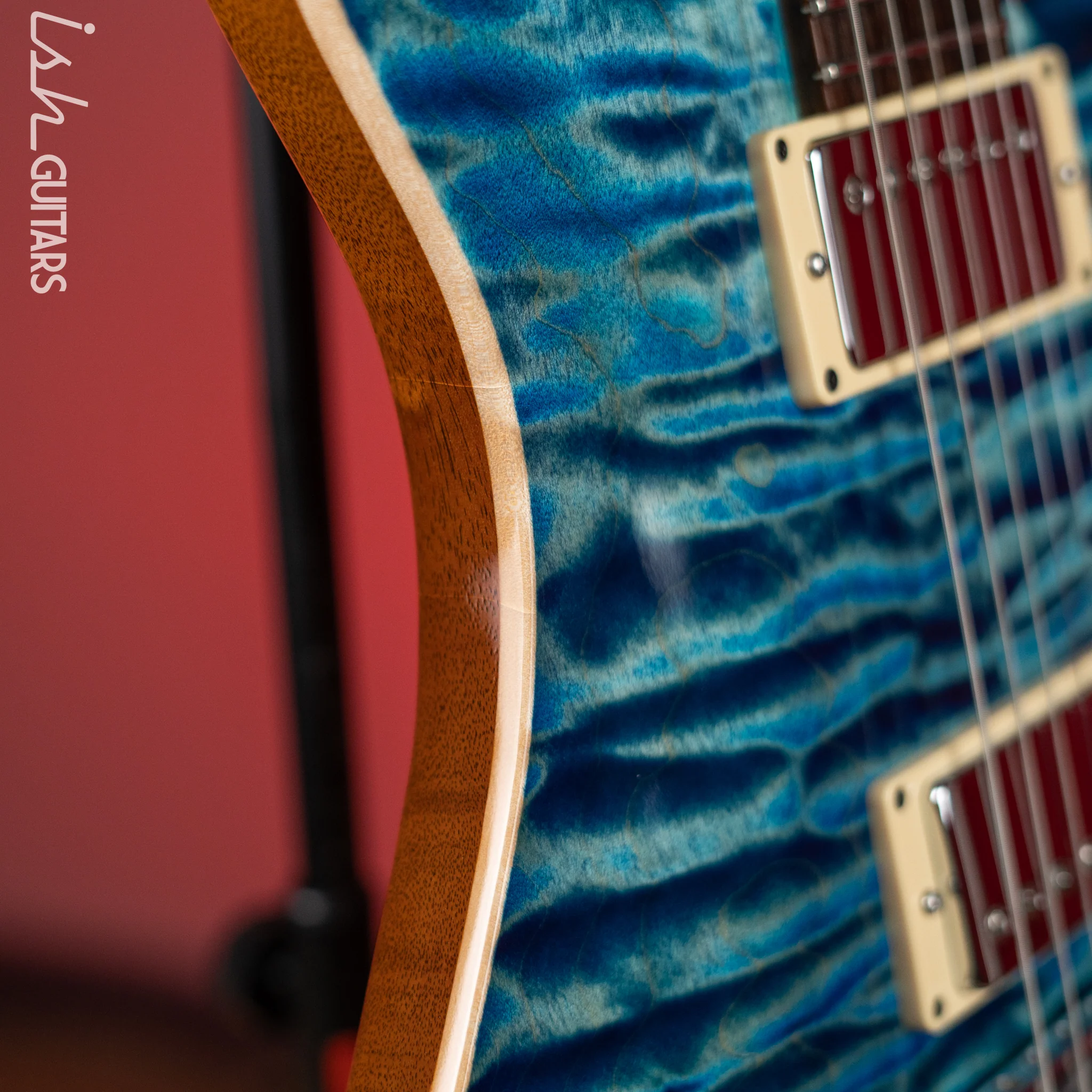 2010 PRS Private Stock Custom 22 Faded Aquamarine - Image 5