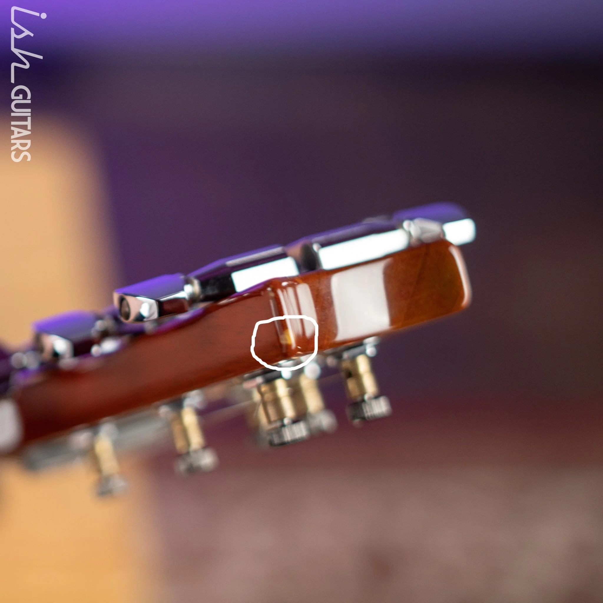 2010 PRS Mira Core Natural Mahogany - Image 16