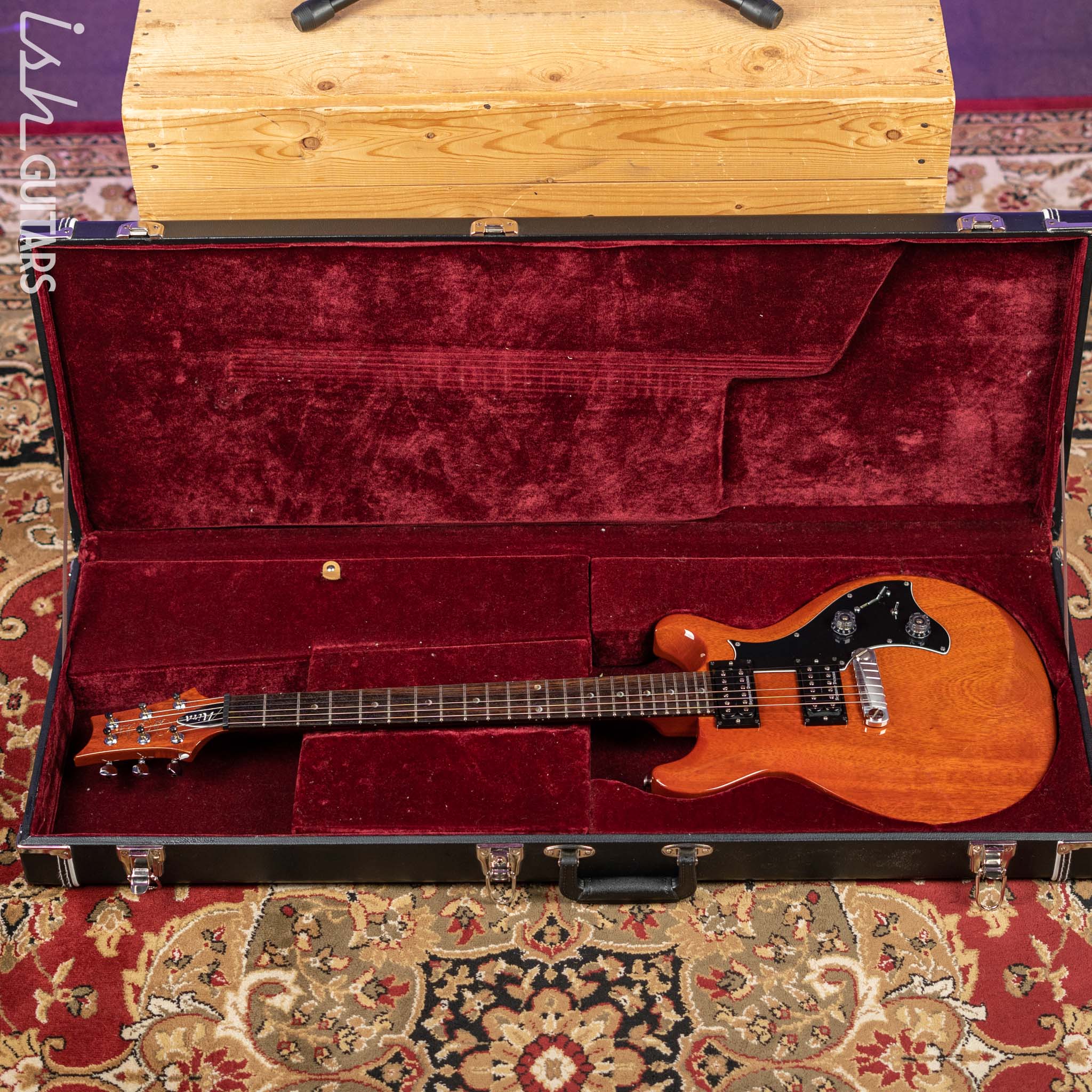 2010 PRS Mira Core Natural Mahogany - Image 18
