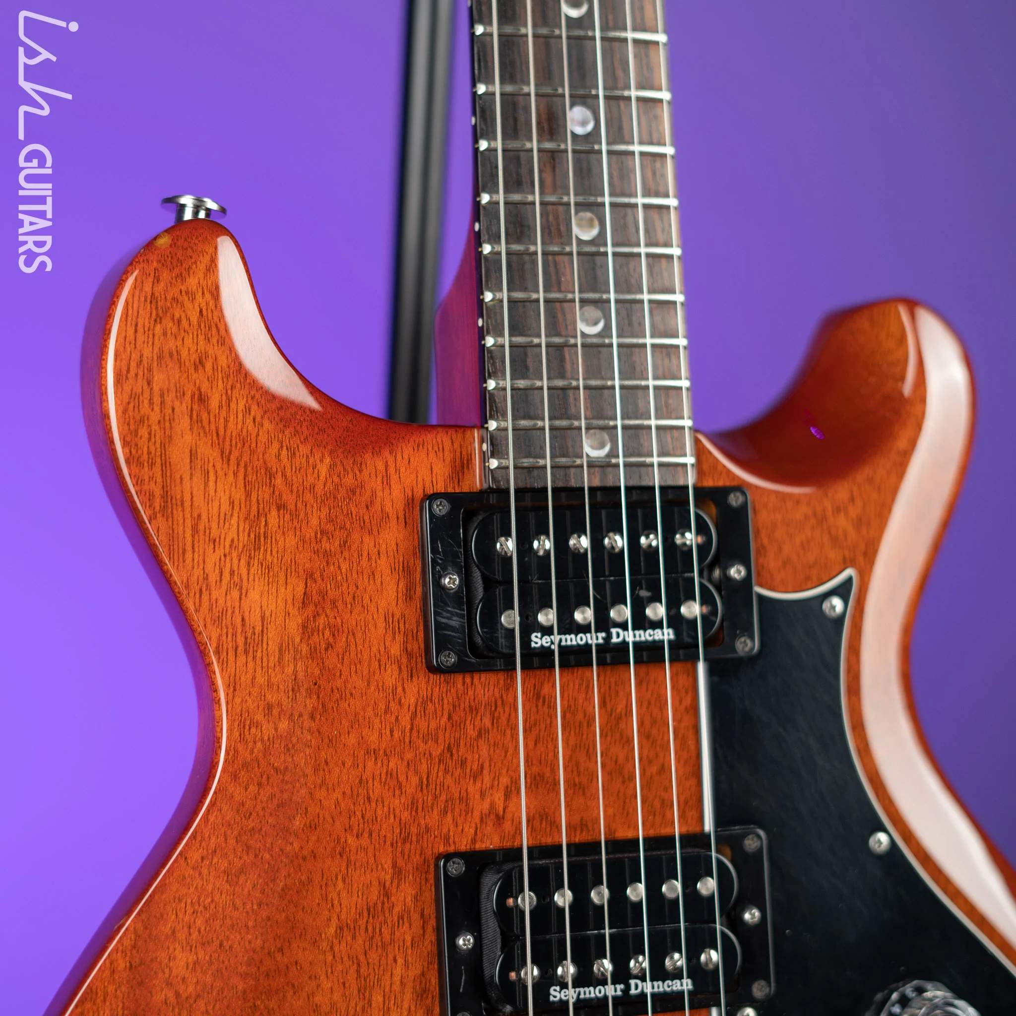 2010 PRS Mira Core Natural Mahogany - Image 3