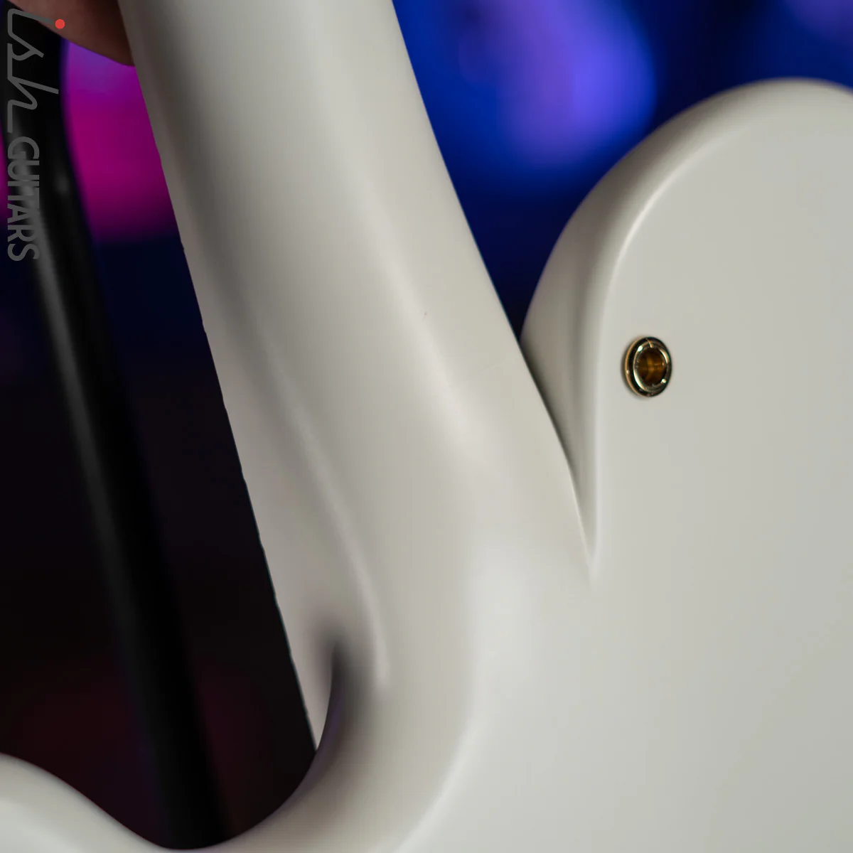2010 Ritter Princess Isabella CO Edition Baritone Guitar White - Image 15