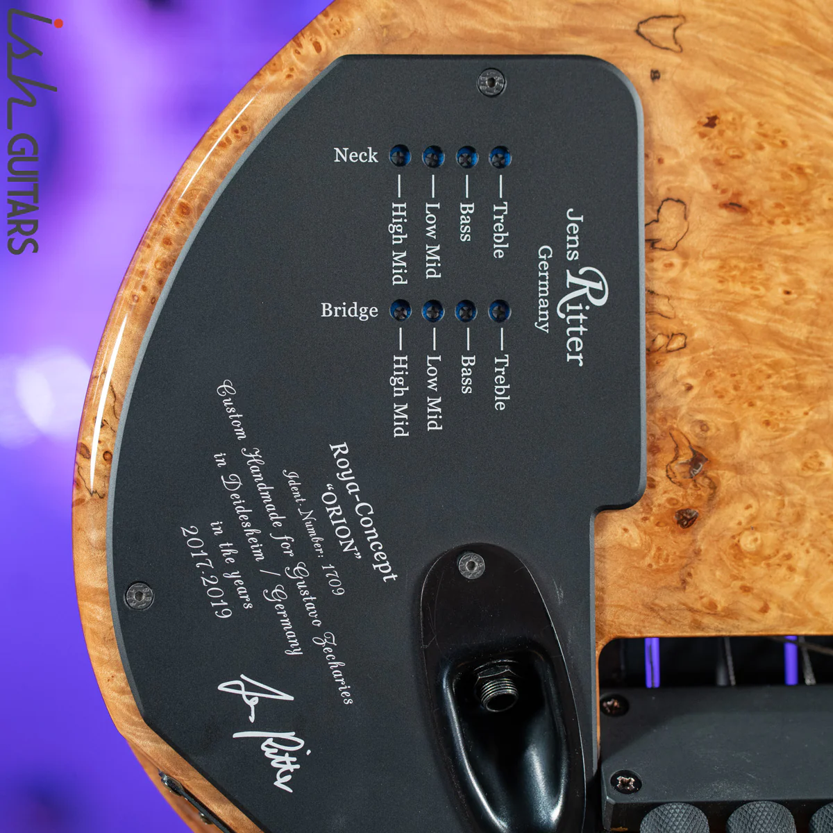 2010 Ritter Roya Concept Orion Natural Flame Maple - Image 12