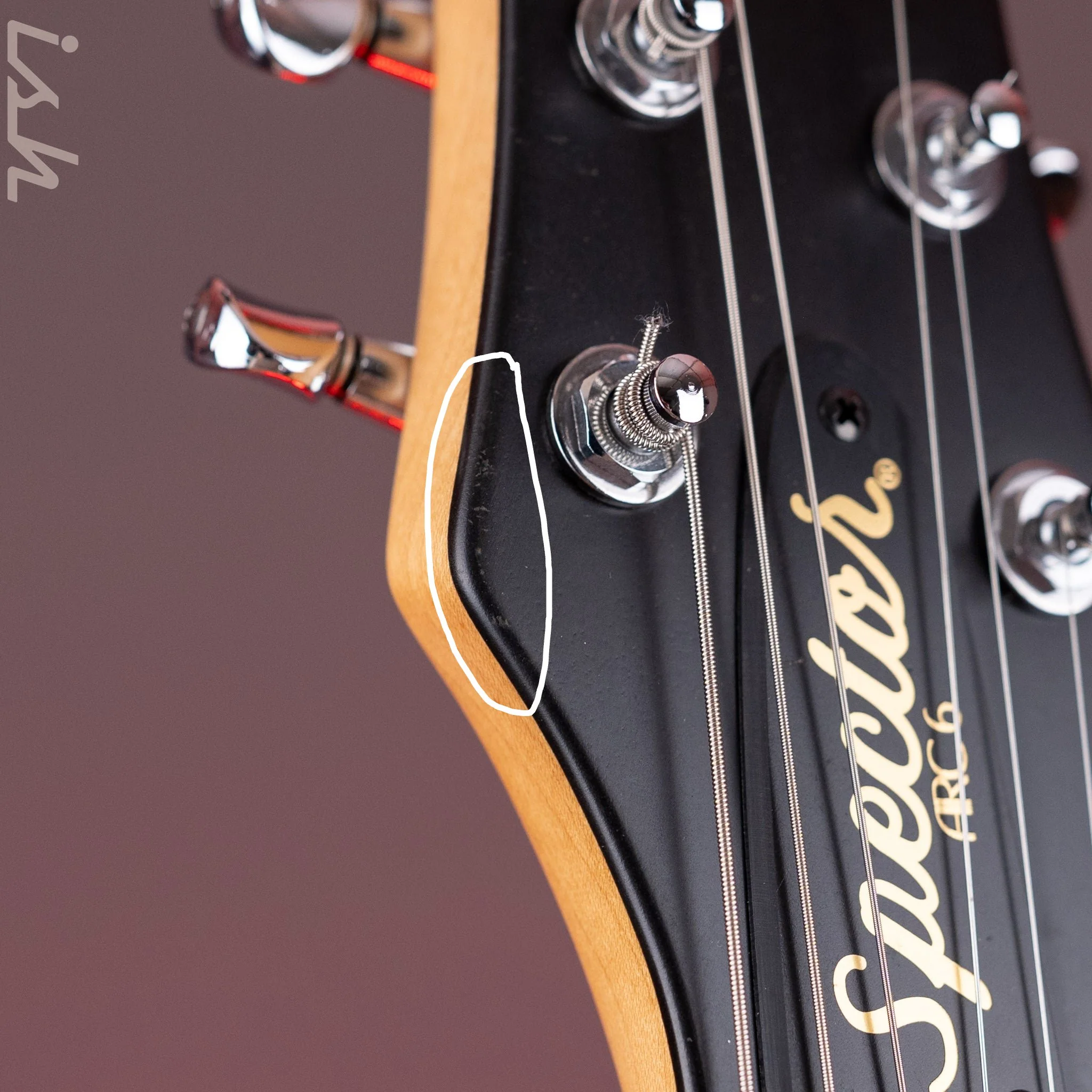 2010 Spector Rex RX-GTB Bolt On #001 Black Owned by Stuart Spector - Image 9